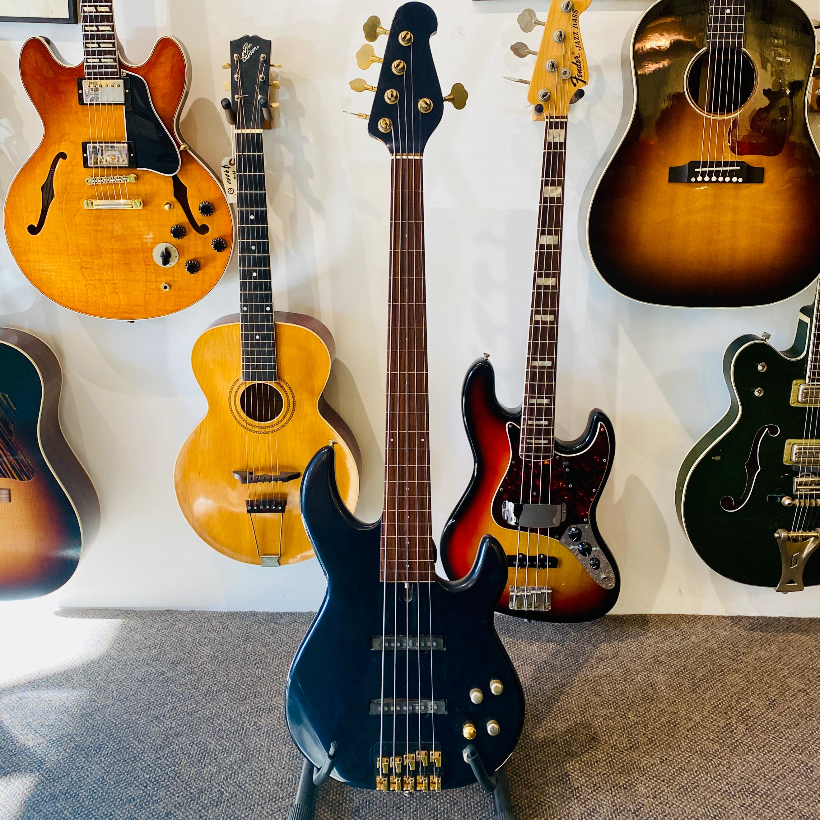 Elias 5-String Fretless Bass Guitar, 1980 [USED]