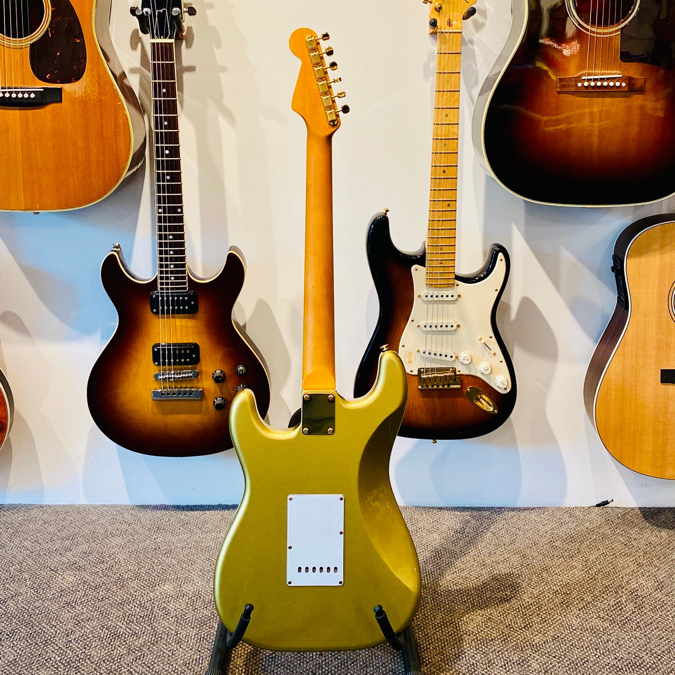 Partscaster Solidbody Electric Guitar Shoreline Gold [USED]
