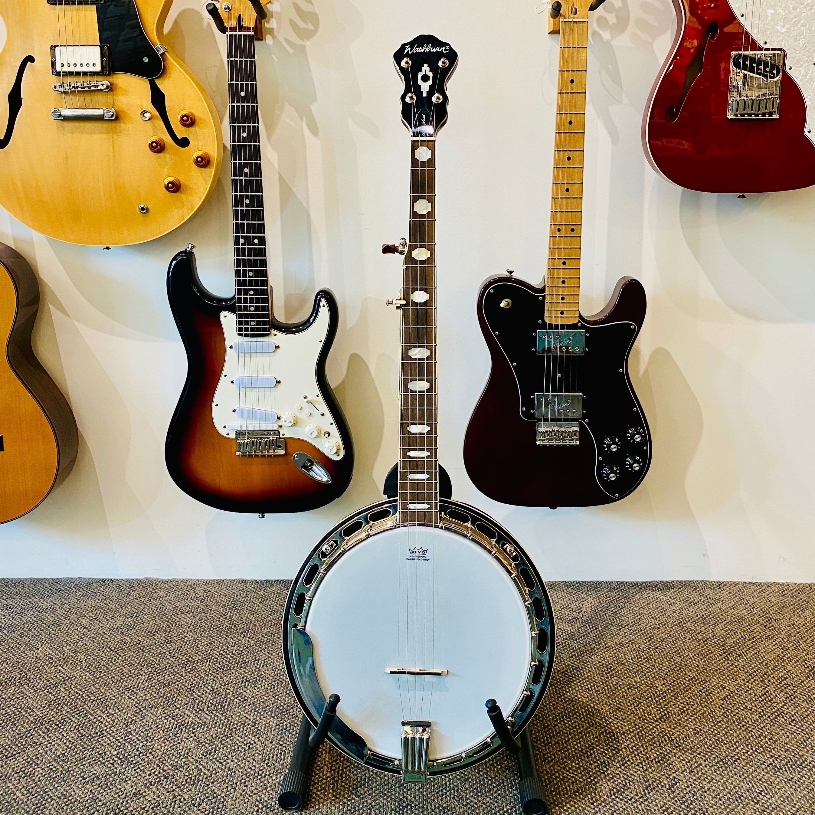 Washburn B160K Sonny Smith Resonator 5 string Banjo -[USED]