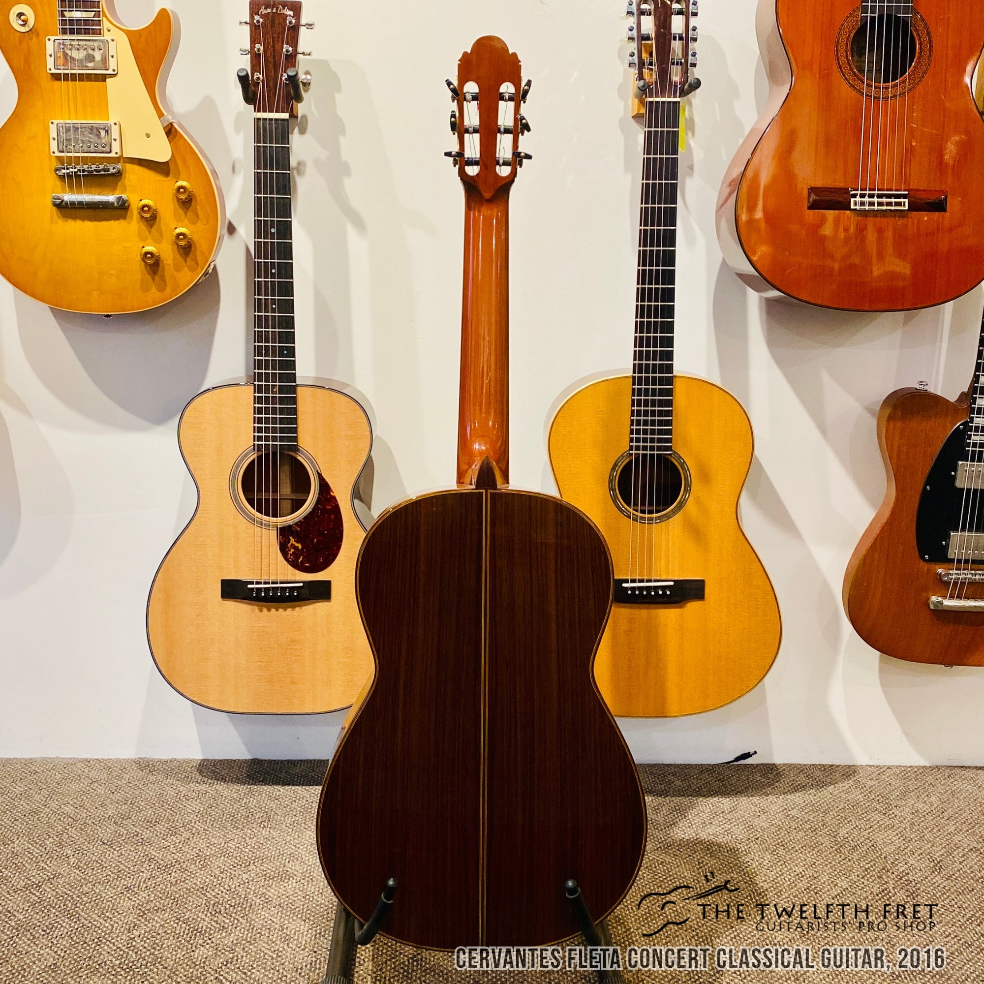 Cervantes Fleta Concert Classical Guitar, 2016 - The Twelfth Fret