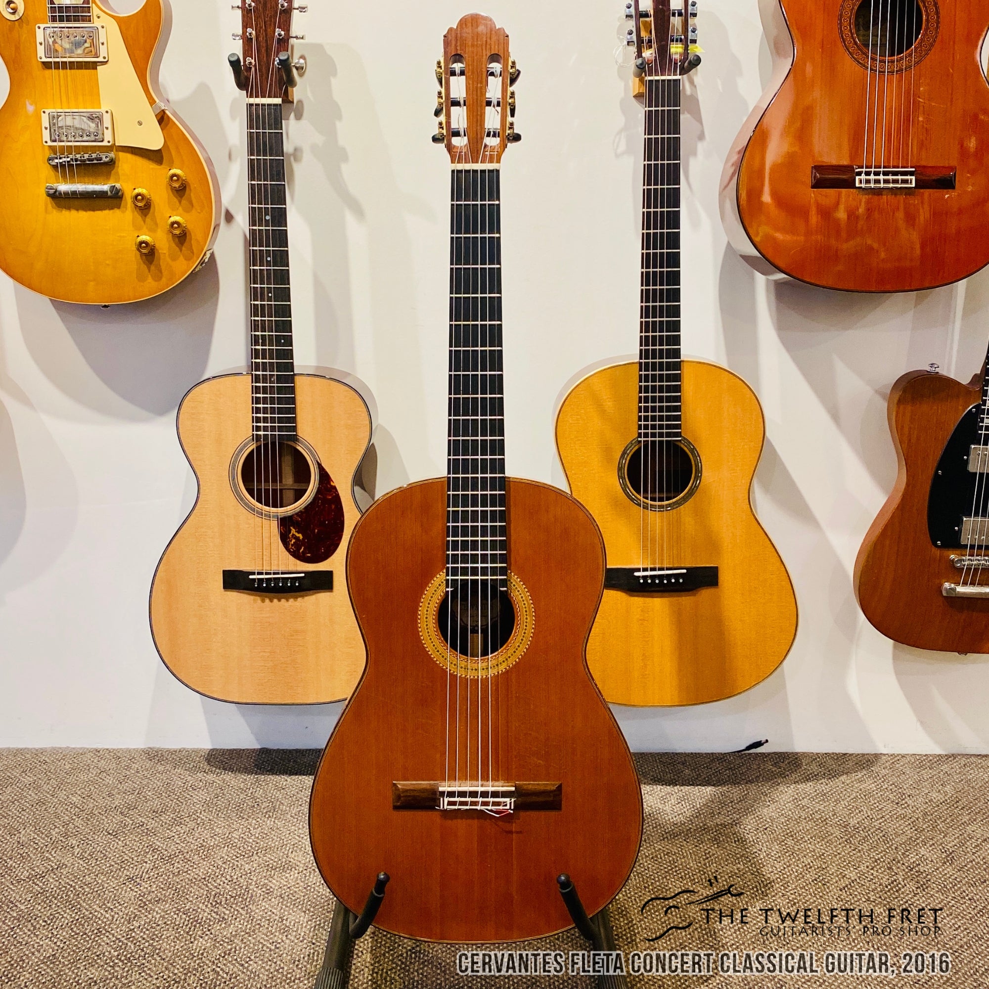 Cervantes Fleta Concert Classical Guitar, 2016 - The Twelfth Fret