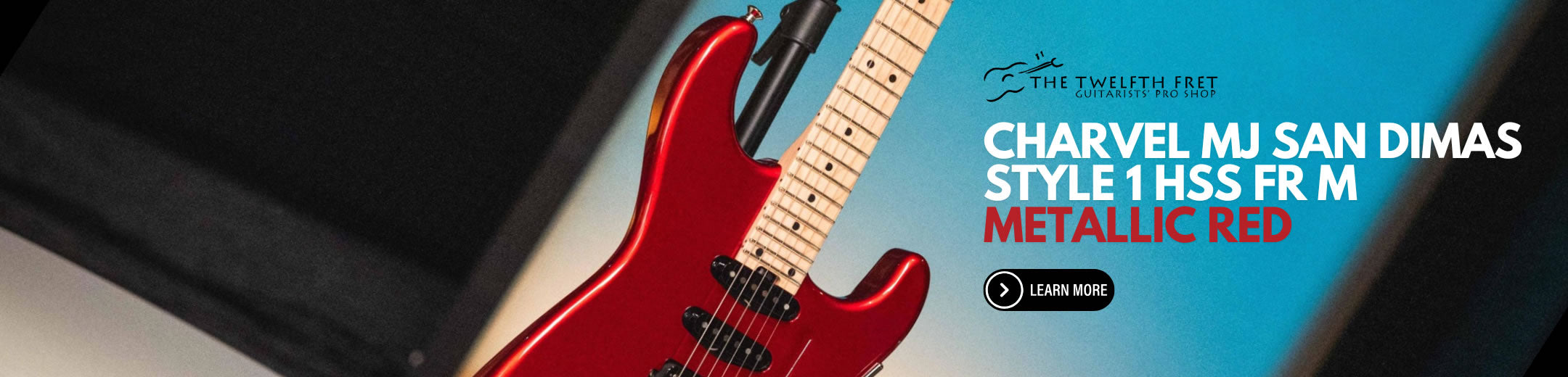 Charvel MJ San Dimas Style 1 HSS FR M Metallic Red - The Twelfth Fret