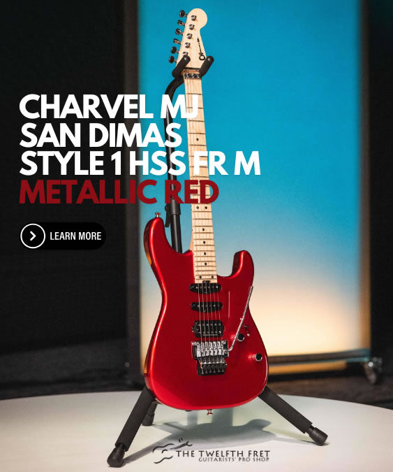 Charvel MJ San Dimas Style 1 HSS FR M Metallic Red - The Twelfth Fret