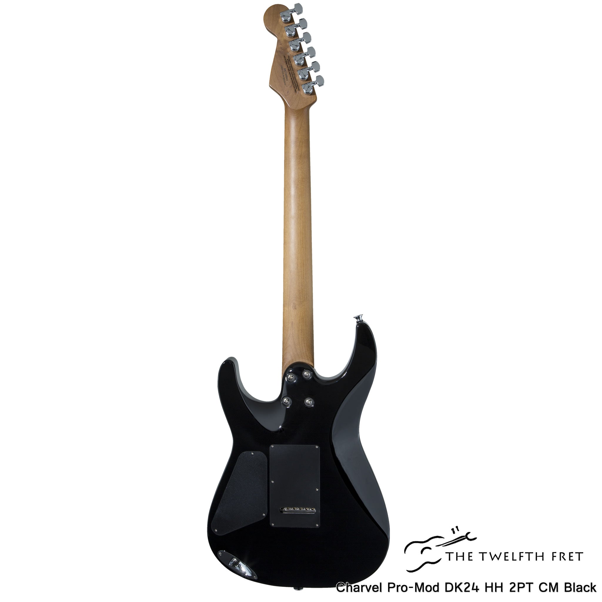 Charvel Pro-Mod DK24 HH 2PT CM Black Electric Guitar - The