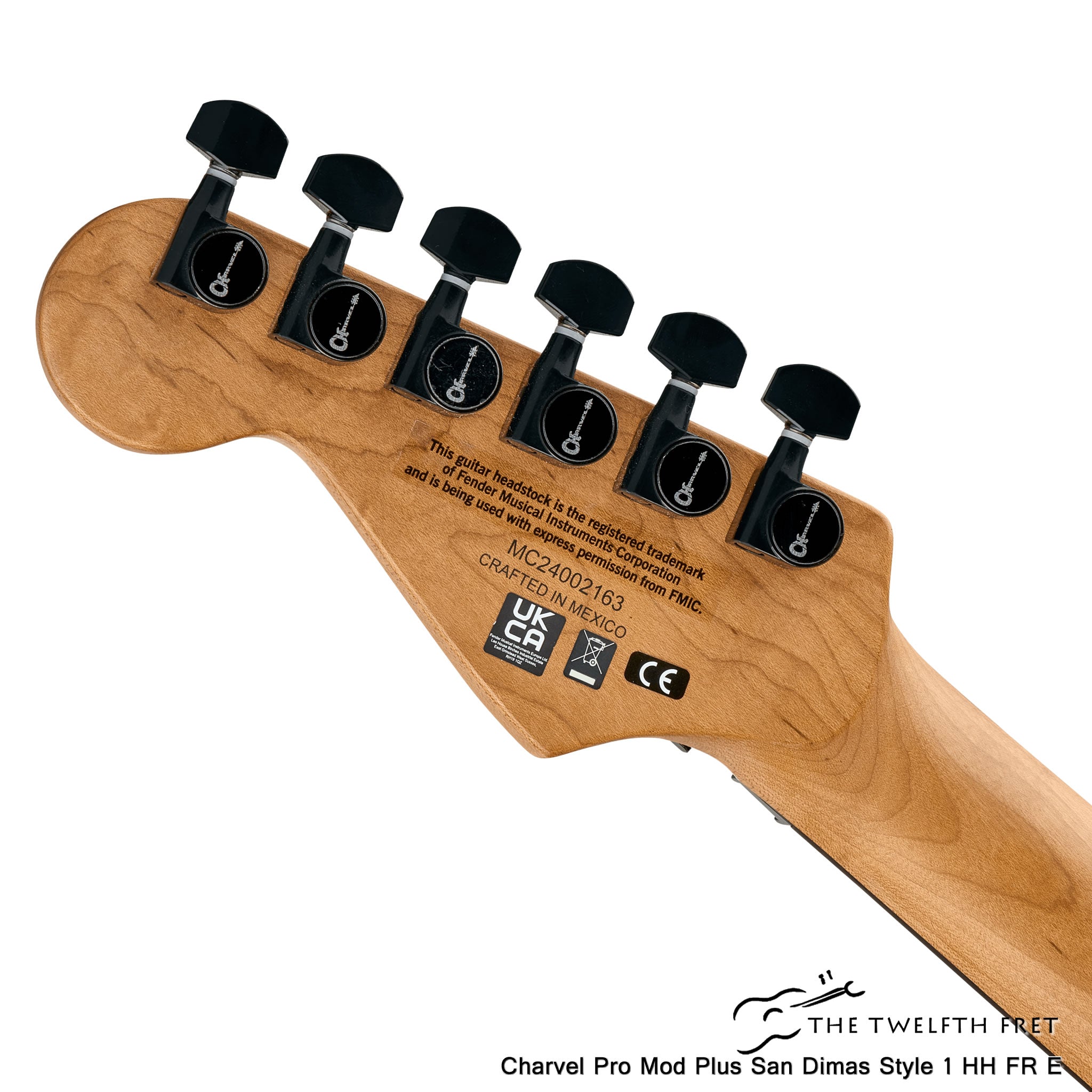 Charvel Pro Mod Plus San Dimas Style 1 HH FR E Snow White Electric Guitar - The Twelfth Fret