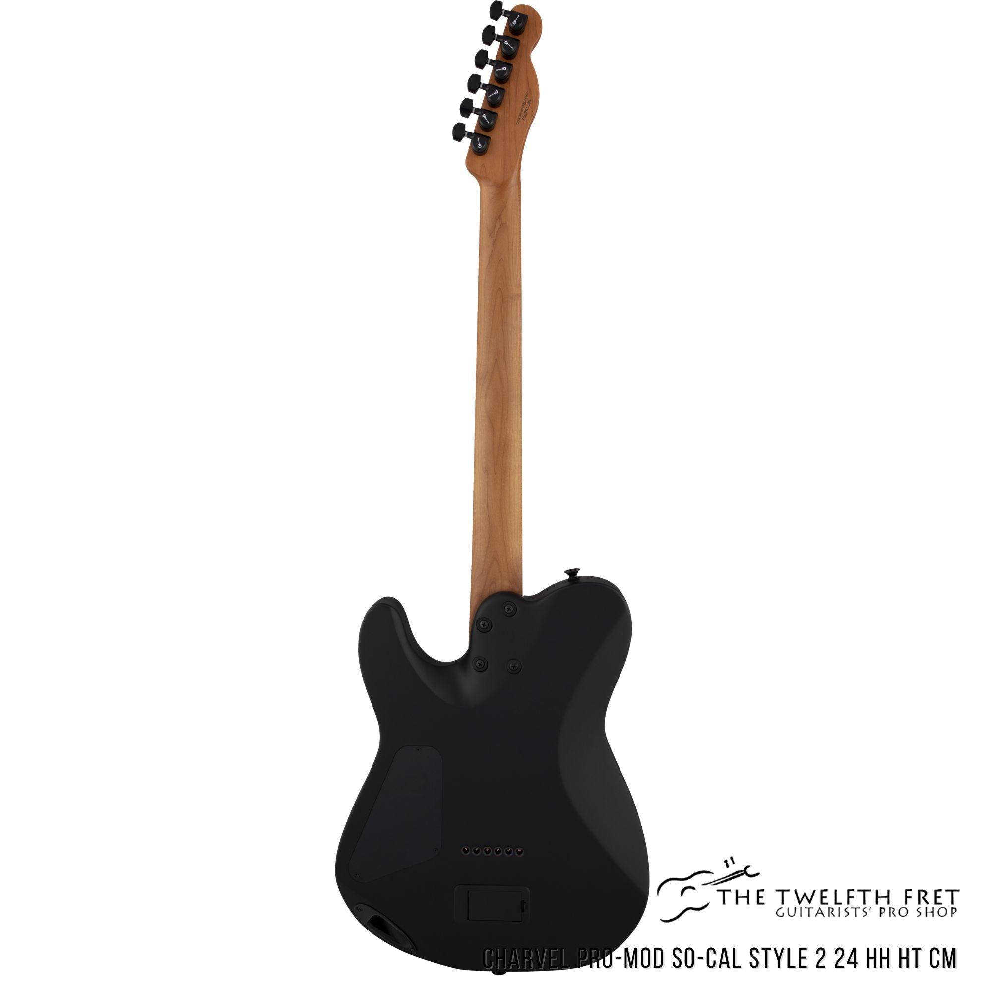 Charvel Pro-Mod So-Cal Style 2 24 HH HT CM Satin Black Electric Guitar - The Twelfth Fret