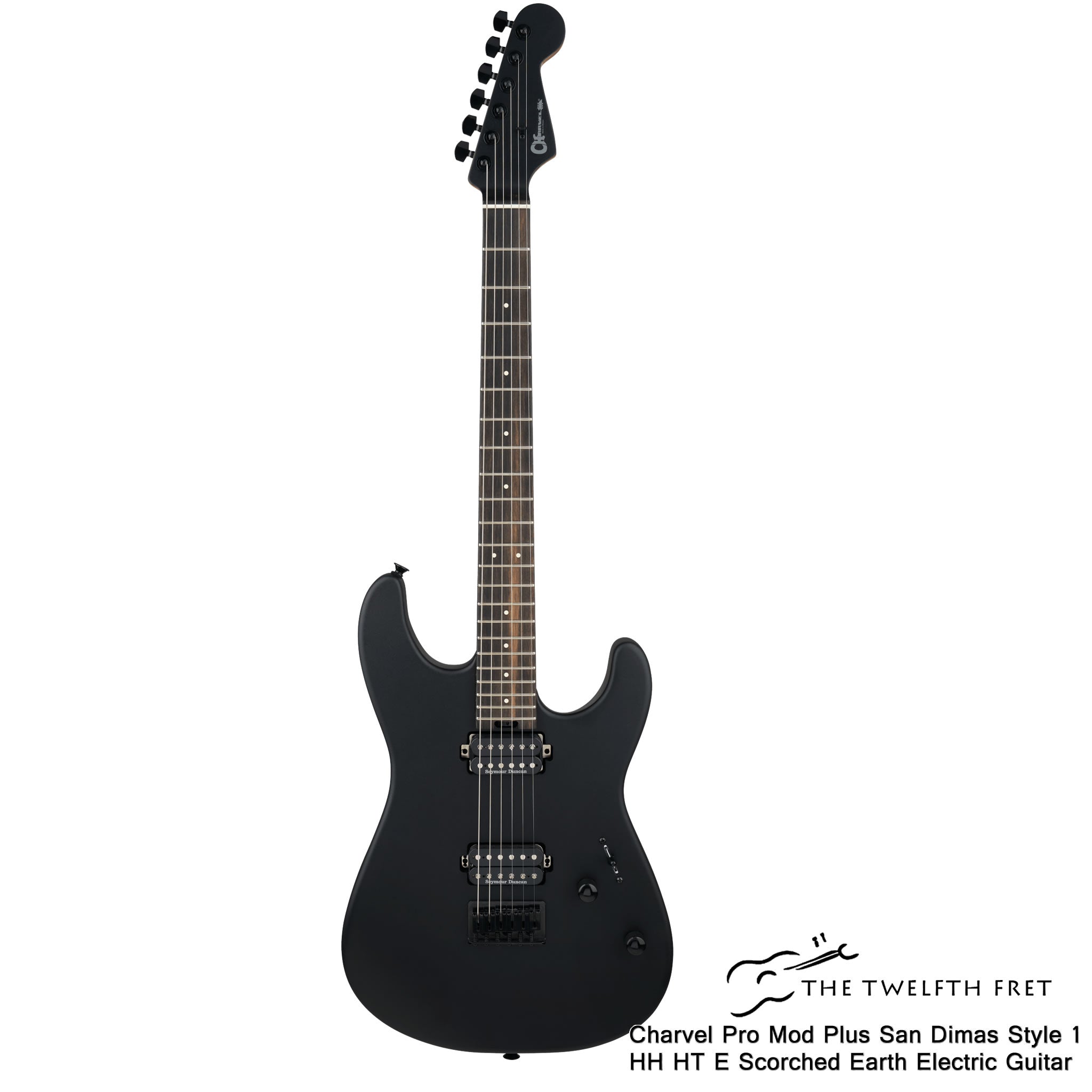 Charvel Pro Mod Plus San Dimas Style 1 HH HT E Scorched Earth Electric Guitar - The Twelfth Fret