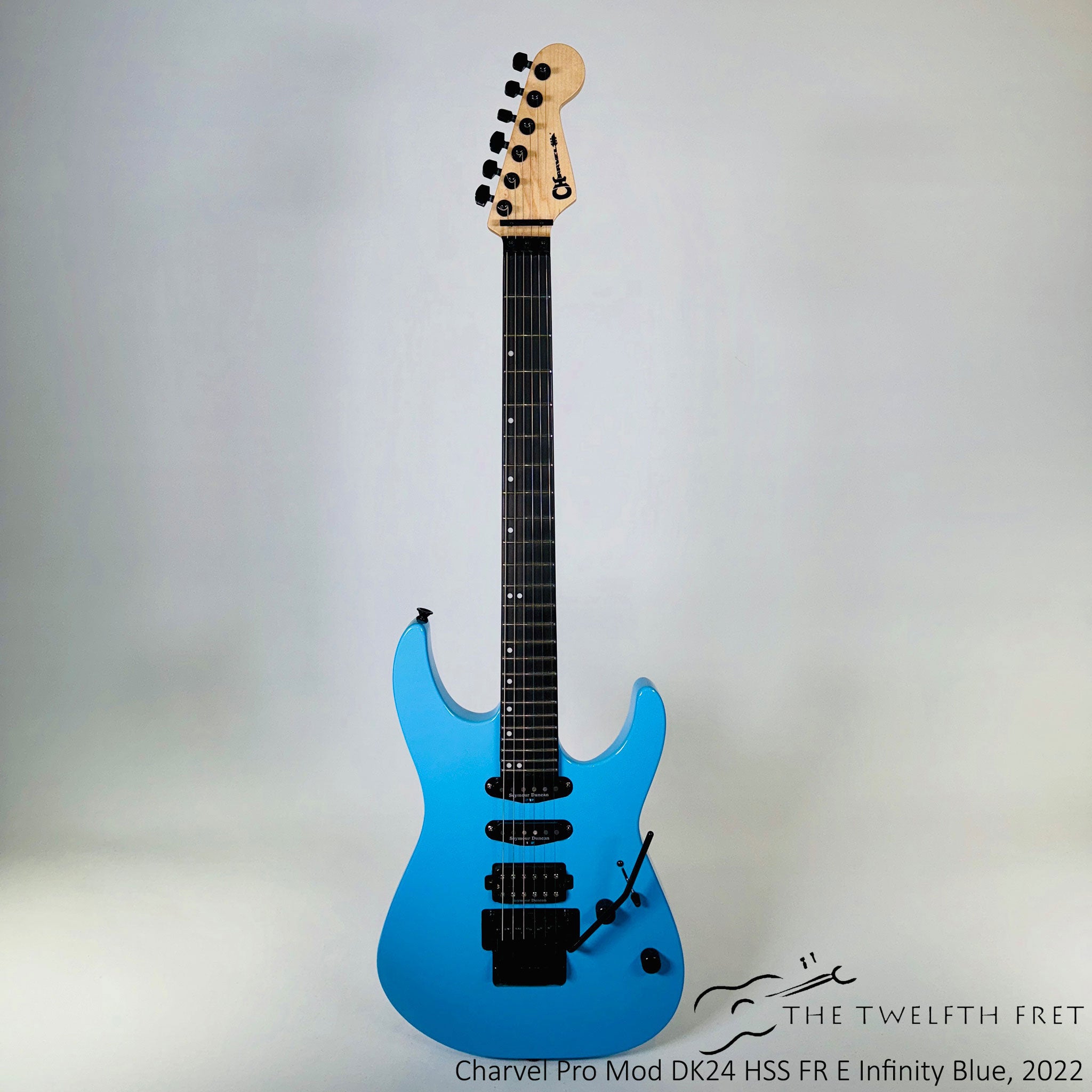 Charvel Pro Mod DK24 HSS FR E Guitar Infinity Blue, 2022 [USED] - The Twelfth Fret