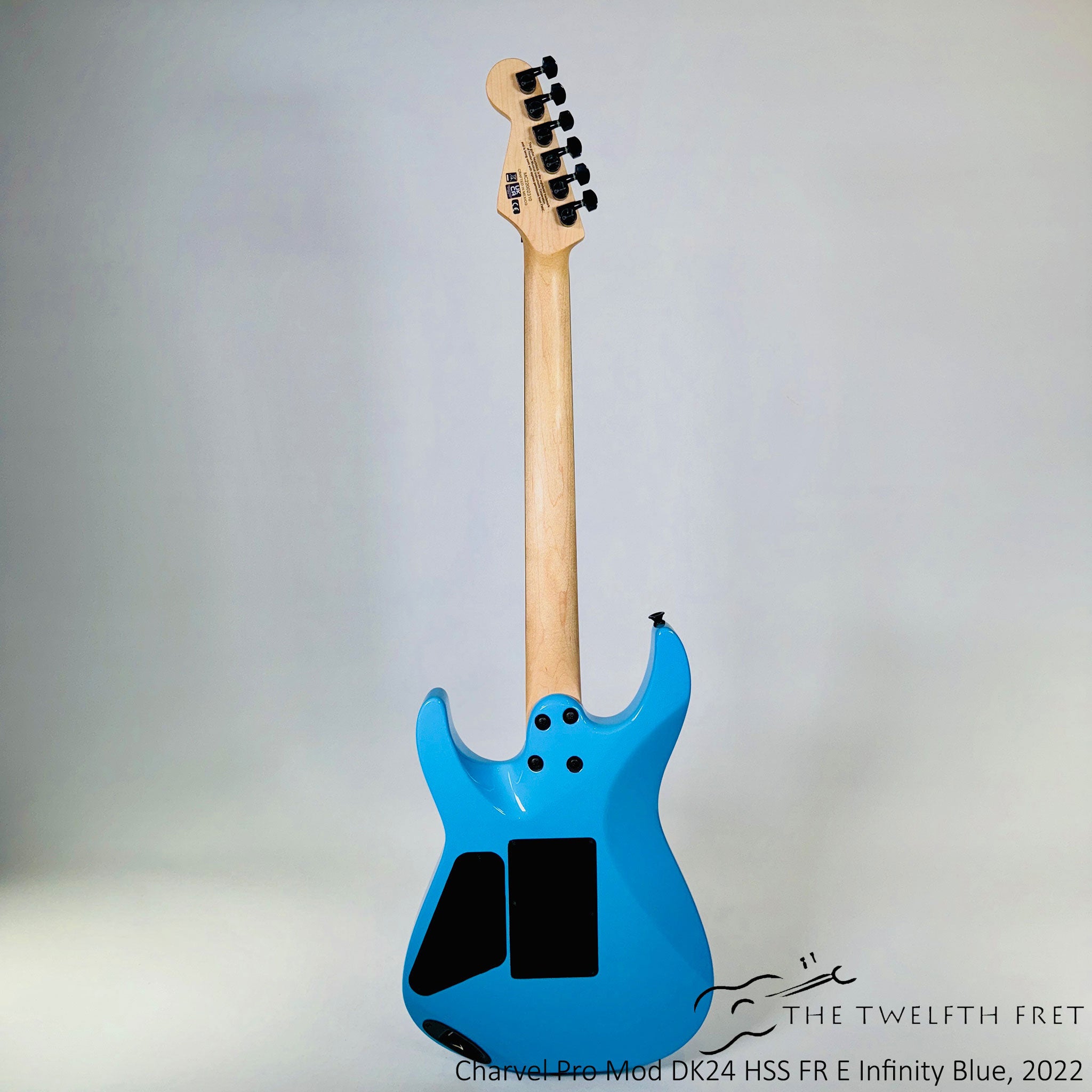 Charvel Pro Mod DK24 HSS FR E Infinity Blue, 2022 [USED] - The Twelfth Fret