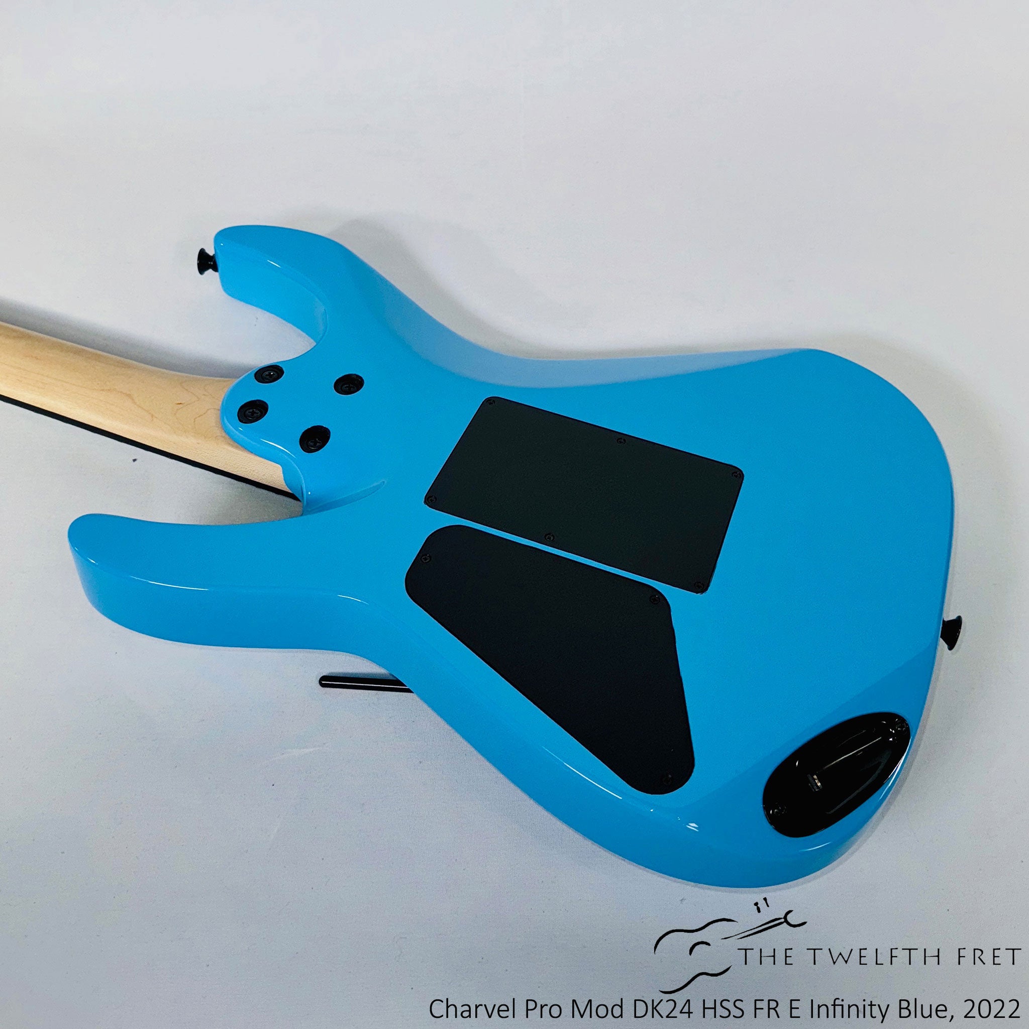 Charvel Pro Mod DK24 HSS FR E Guitar Infinity Blue, 2022 [USED] - The Twelfth Fret