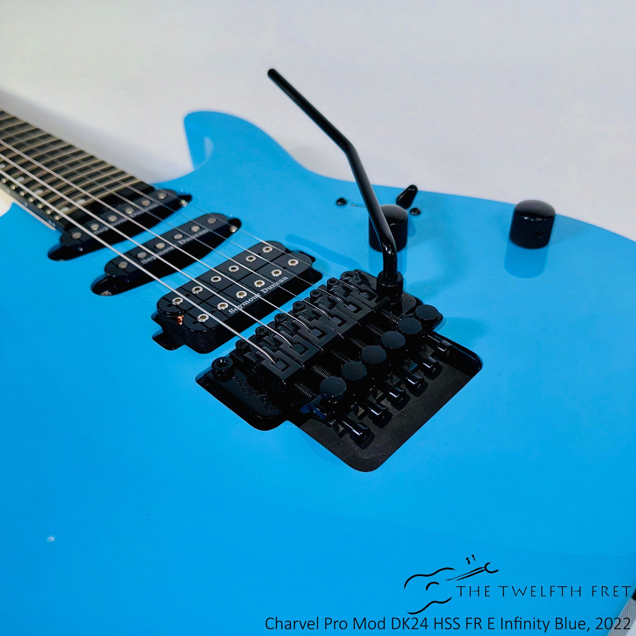 Charvel Pro Mod DK24 HSS FR E Guitar Infinity Blue, 2022 [USED] - The Twelfth Fret