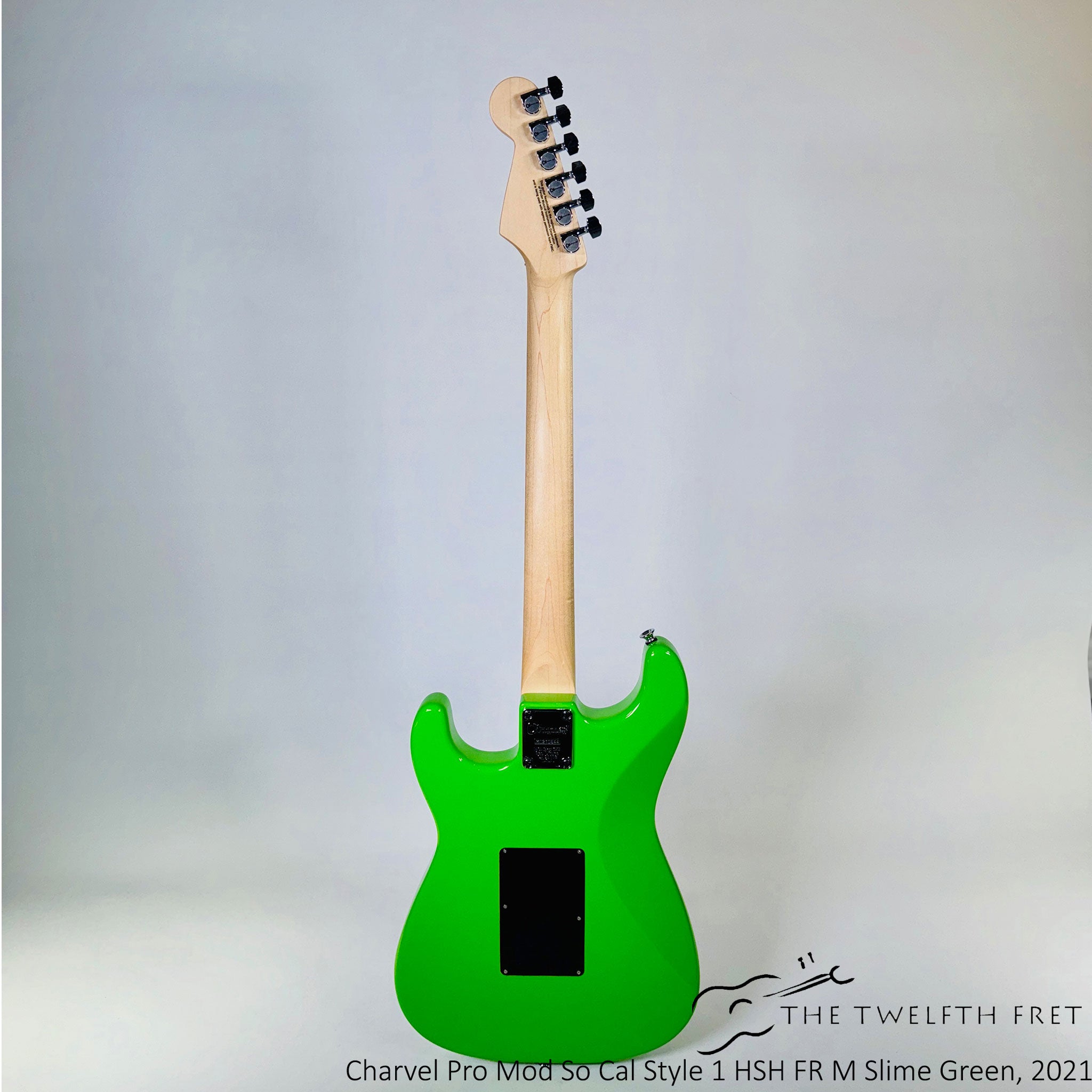 Charvel Pro Mod So Cal Style 1 HSH FR M Slime Green, 2021 [USED] - The Twelfth Fret