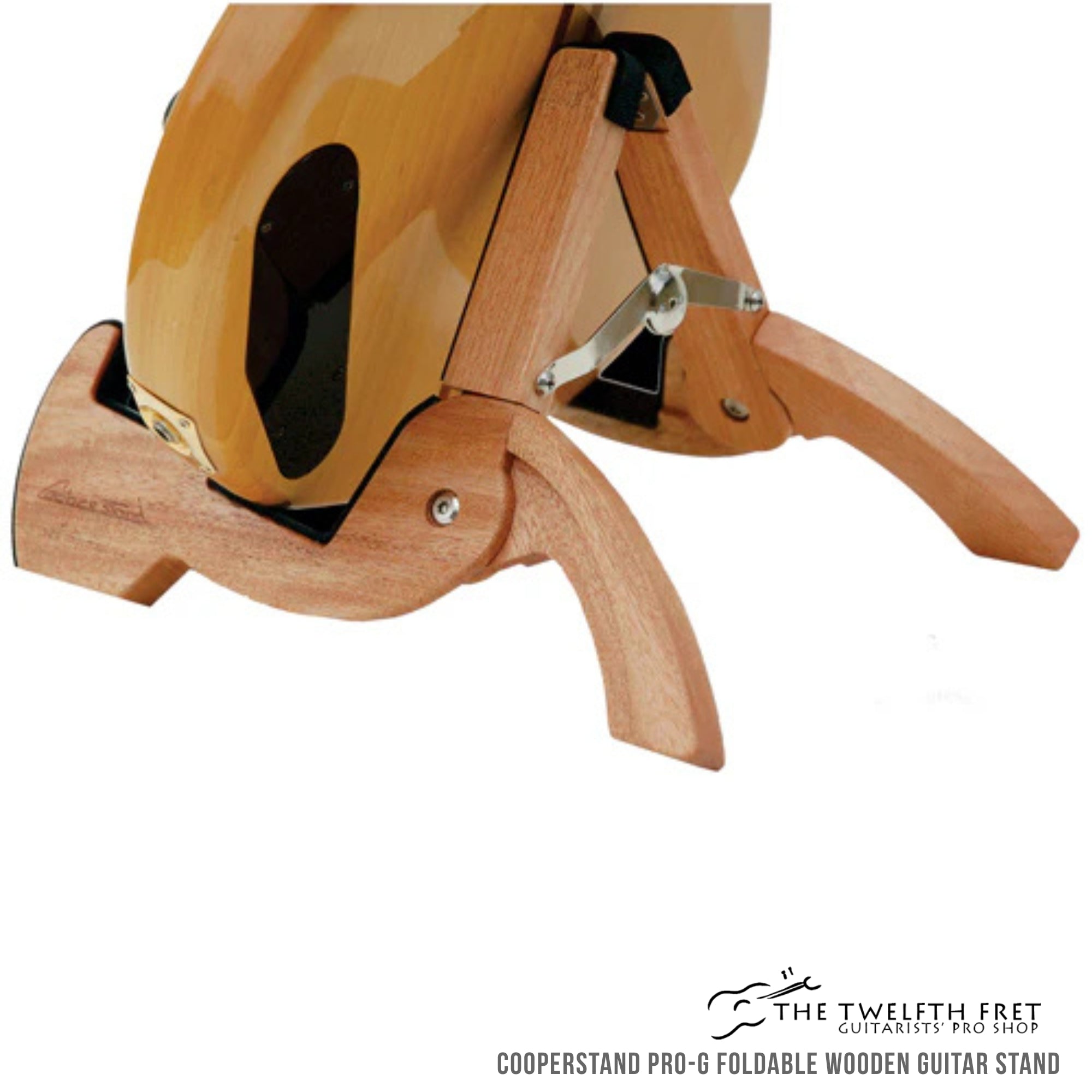 Cooperstand Pro-G Foldable Wooden Guitar Stand - The Twelfth Fret 