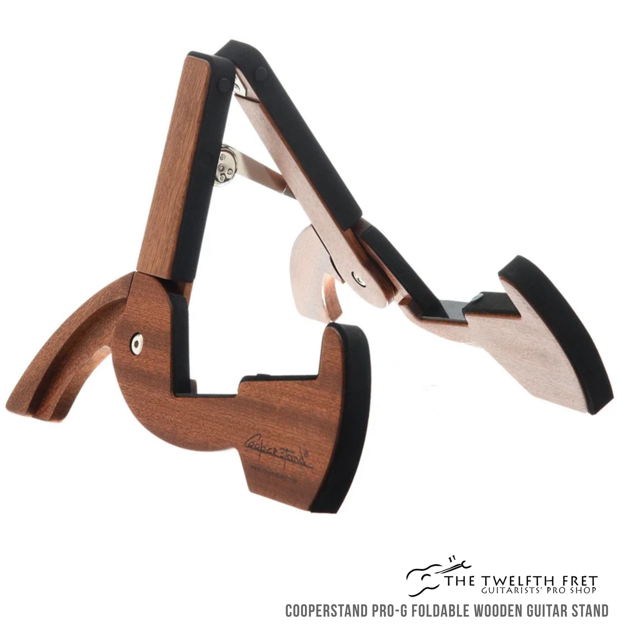 Cooperstand Pro-G Foldable Wooden Guitar Stand - The Twelfth Fret 