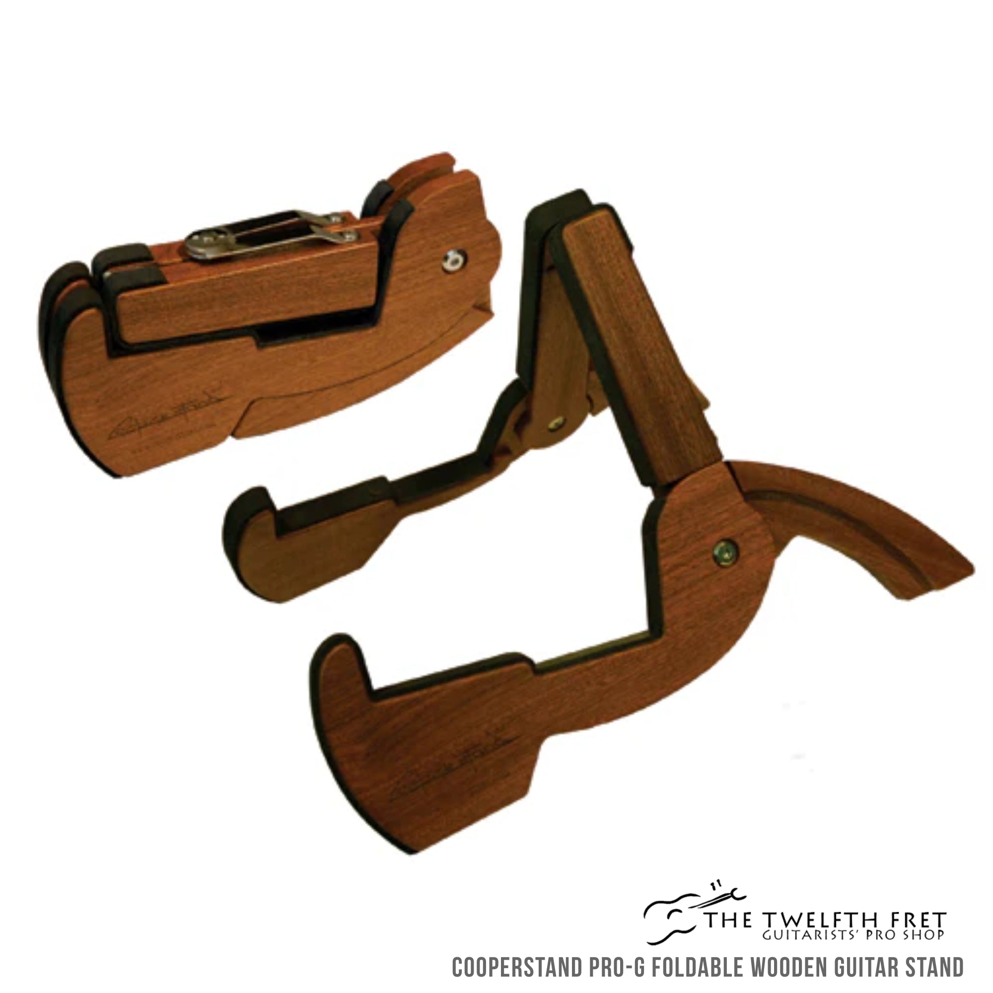 Cooperstand Pro-G Foldable Wooden Guitar Stand - The Twelfth Fret 