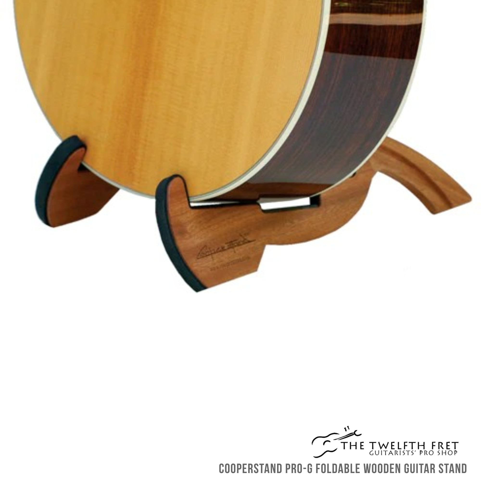 Cooperstand Pro-G Foldable Wooden Guitar Stand - The Twelfth Fret 