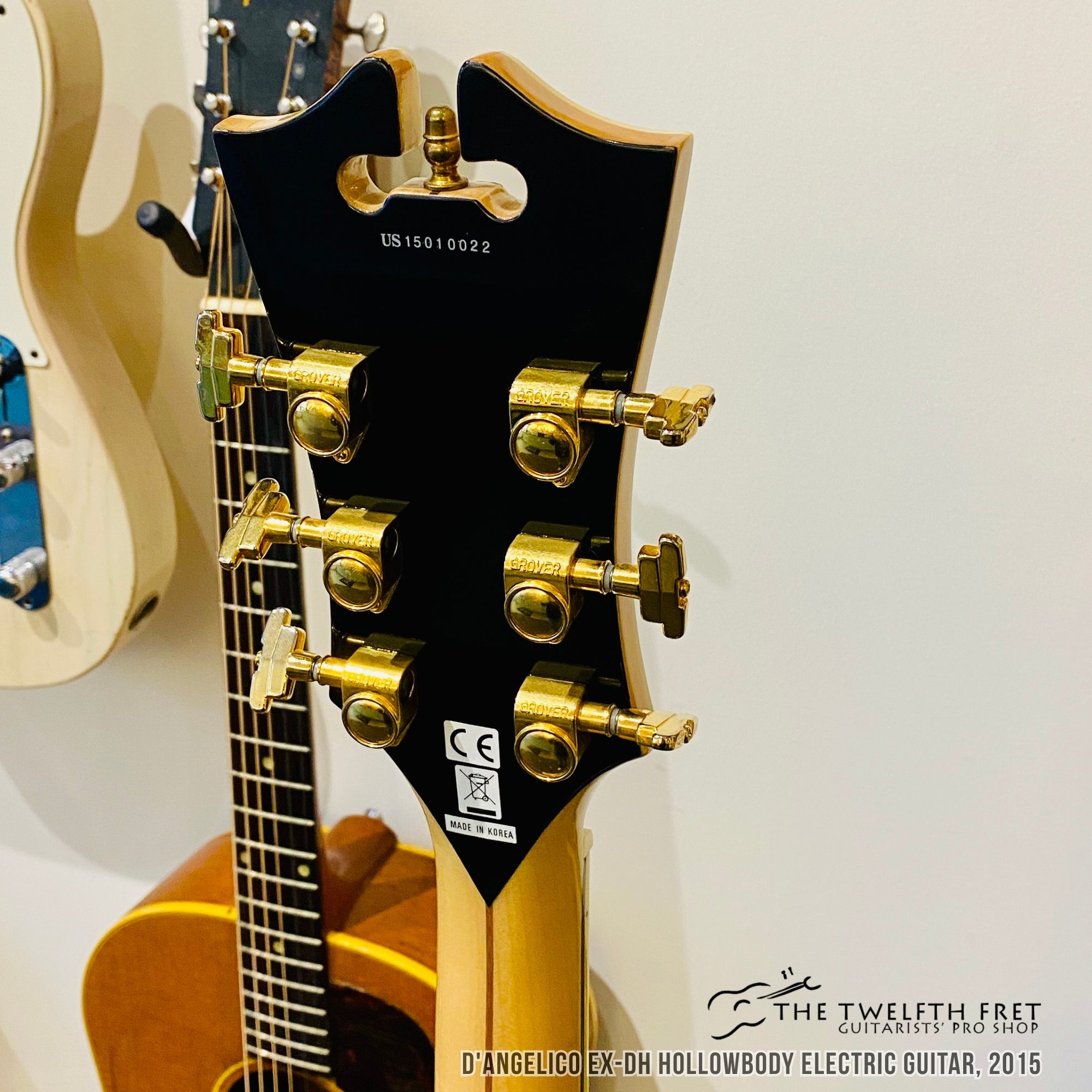 D'Angelico EX-DH Hollowbody Electric Guitar, 2015  - The Twelfth Fret