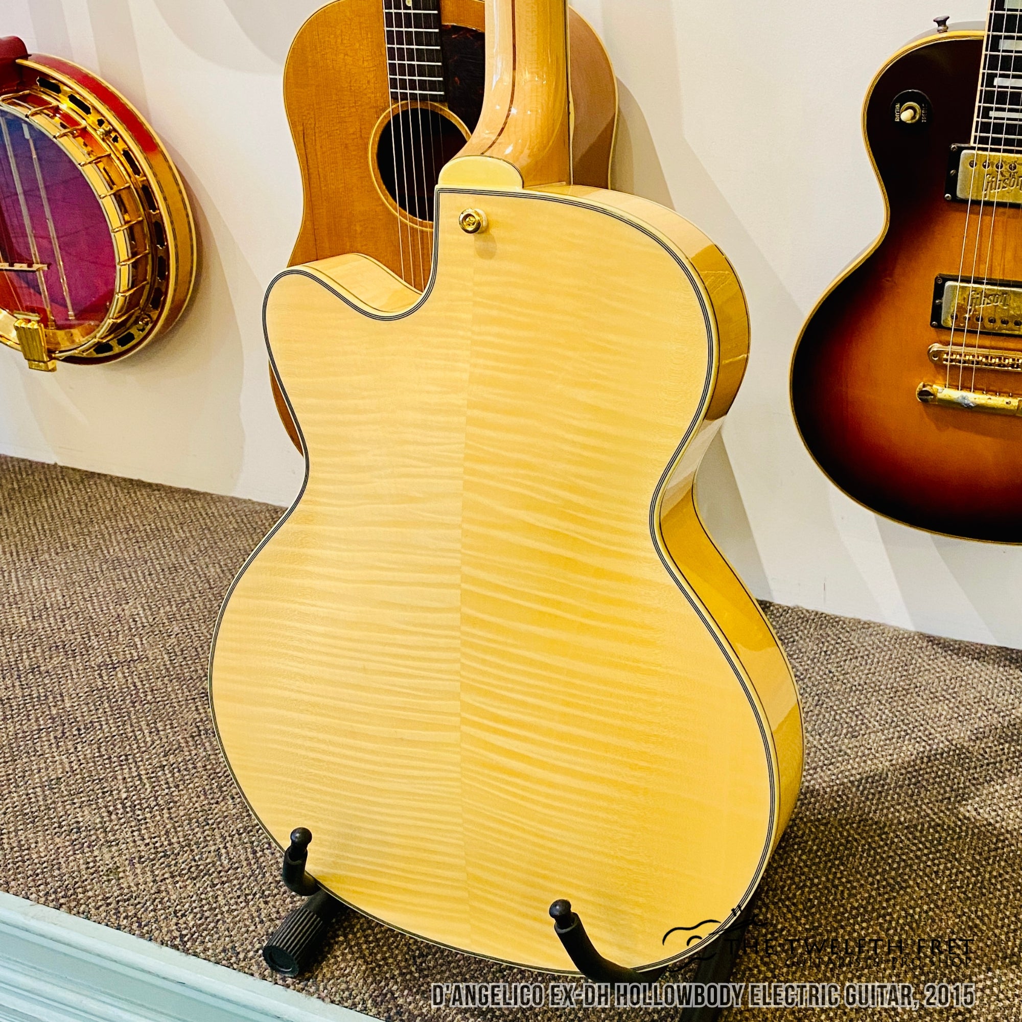 D'Angelico EX-DH Hollowbody Electric Guitar, 2015  - The Twelfth Fret