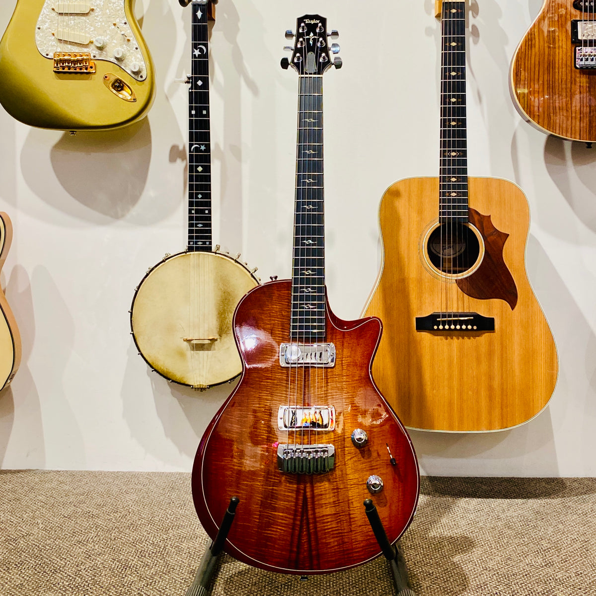 Taylor SB-C2 Koa Solidbody Electric Guitar 2008 [USED]