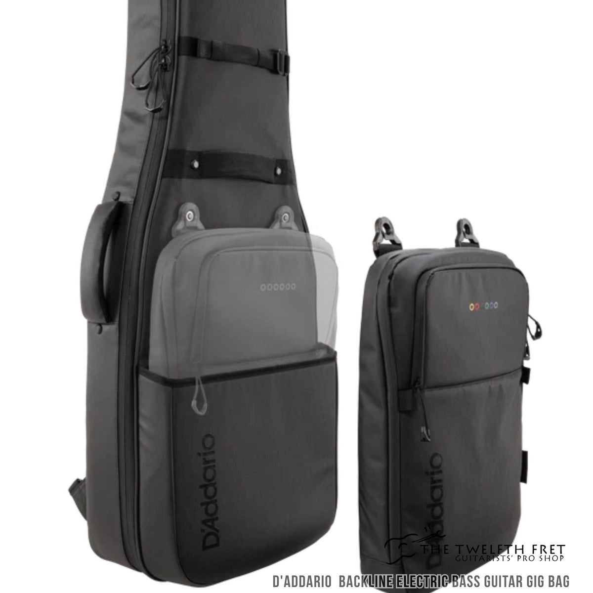 D'Addario  Backline Electric Bass Guitar Gig Bag - The Twelfth Fret