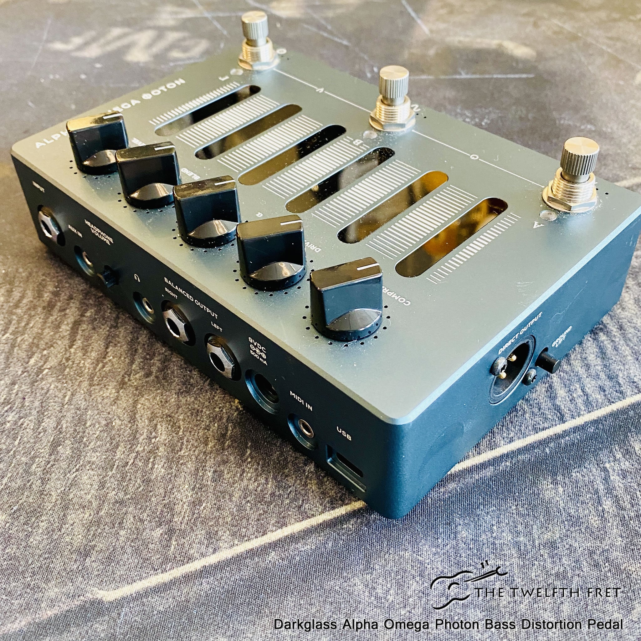 Darkglass Alpha Omega Photon Bass Distortion Pedal - The Twelfth Fret