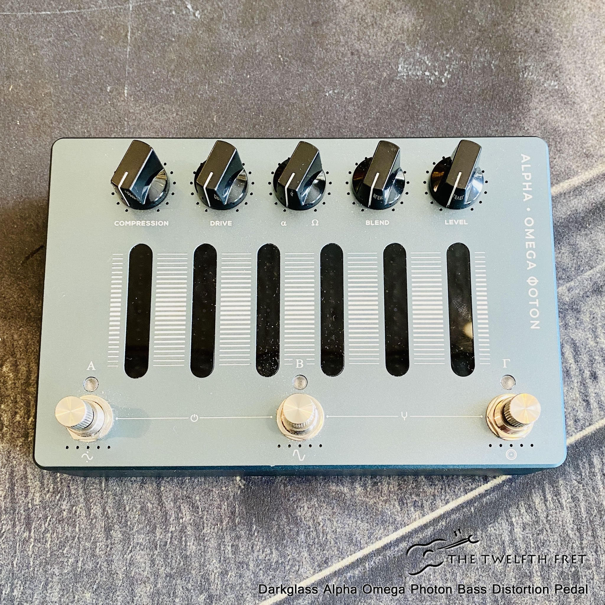 Darkglass Alpha Omega Photon Bass Distortion Pedal - The Twelfth Fret