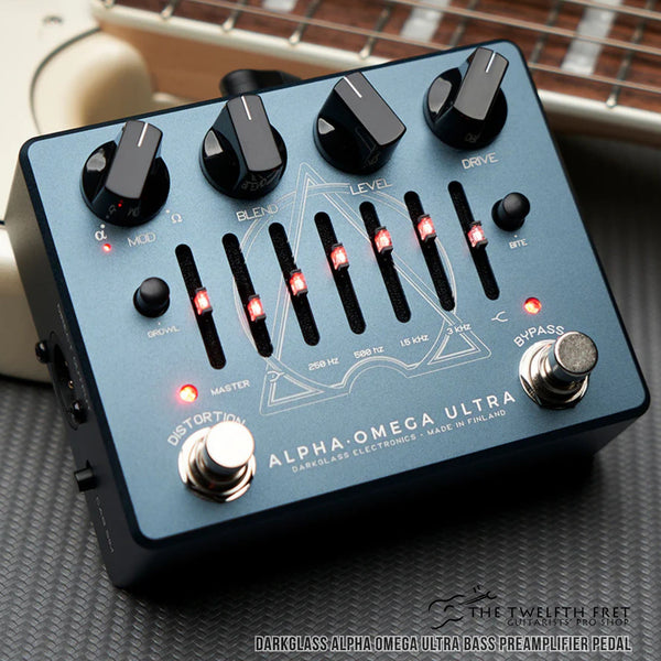 Darkglass Alpha Omega Ultra Bass Preamplifier Pedal - The Twelfth Fret