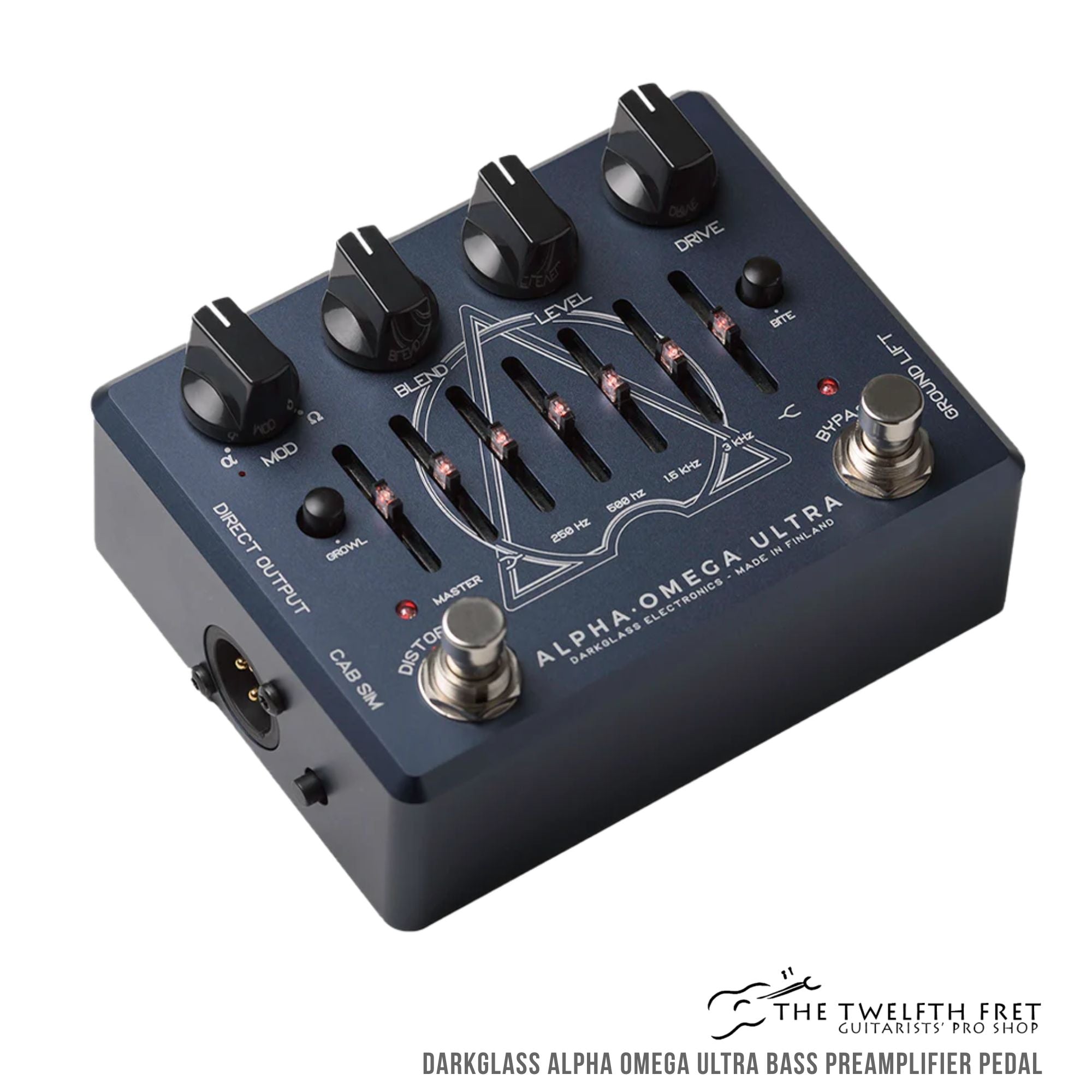 Darkglass Alpha Omega Ultra Bass Preamplifier Pedal - The Twelfth Fret