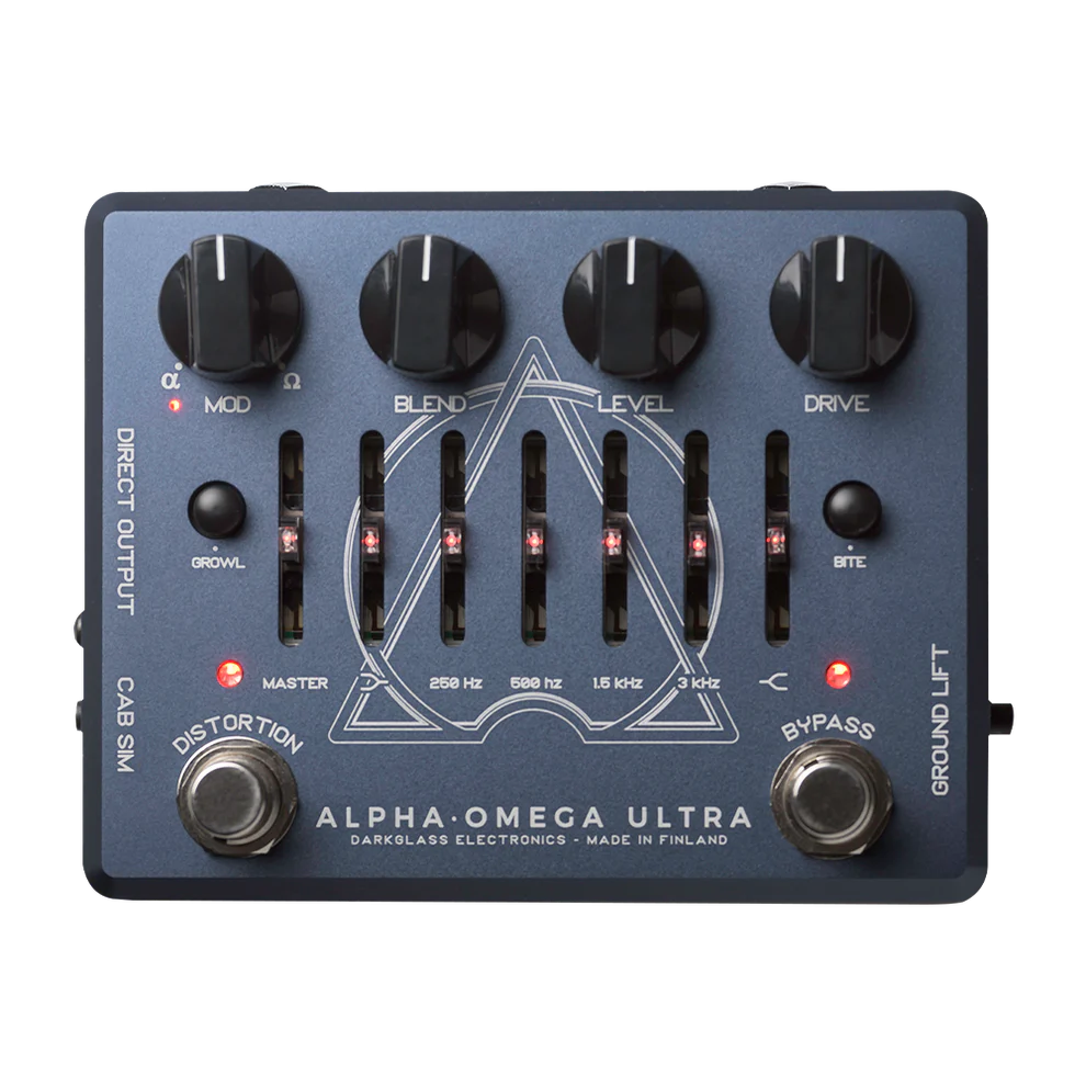 Darkglass Alpha Omega Ultra Bass Preamplifier Pedal
