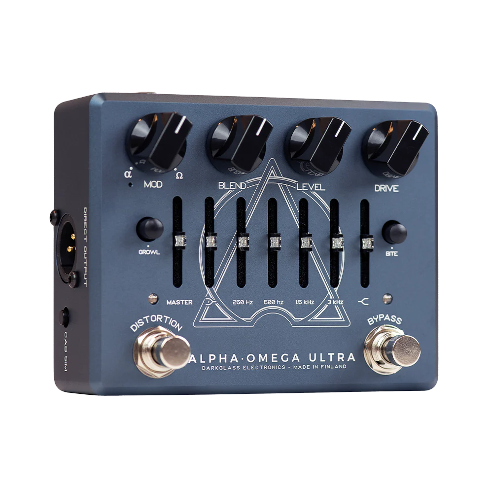 Darkglass Alpha Omega Ultra Bass Preamplifier Pedal