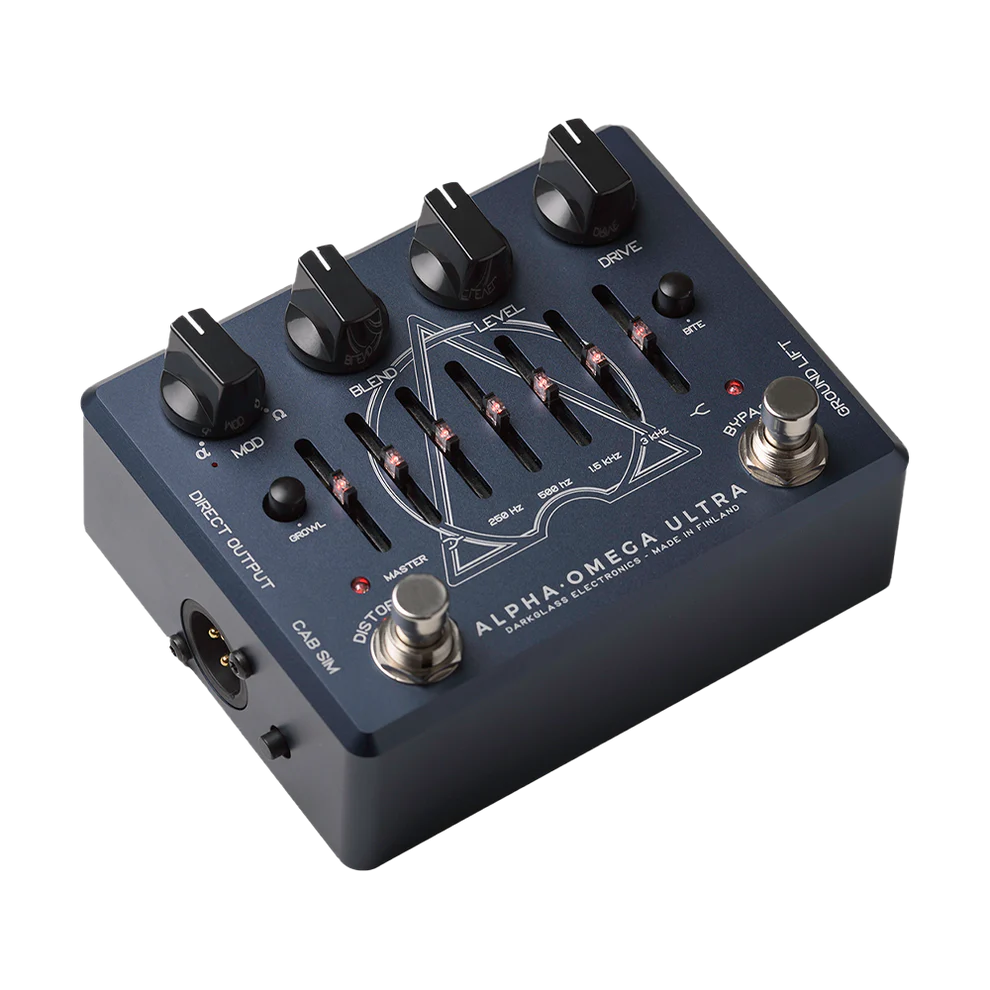 Darkglass Alpha Omega Ultra Bass Preamplifier Pedal