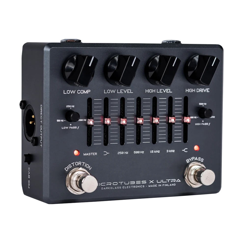 Darkglass Microtubes X Ultra Bass Preamplifier Pedal - The Twelfth Fret