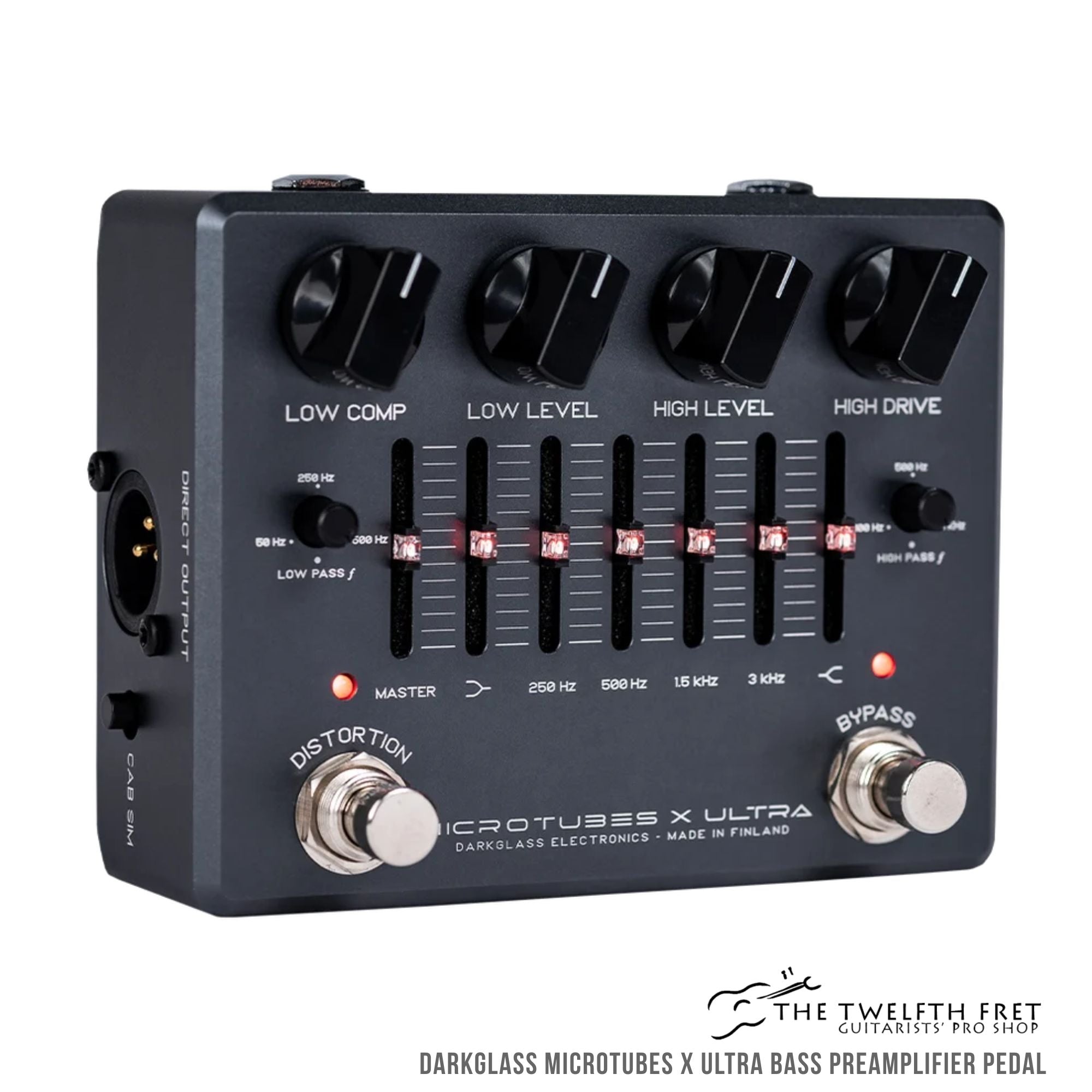 Darkglass Microtubes X Ultra Bass Preamplifier Pedal - The Twelfth Fret