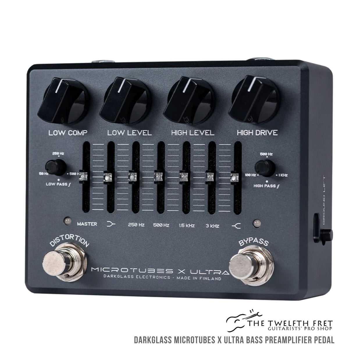 Darkglass Microtubes X Ultra Bass Preamplifier Pedal - The Twelfth Fret