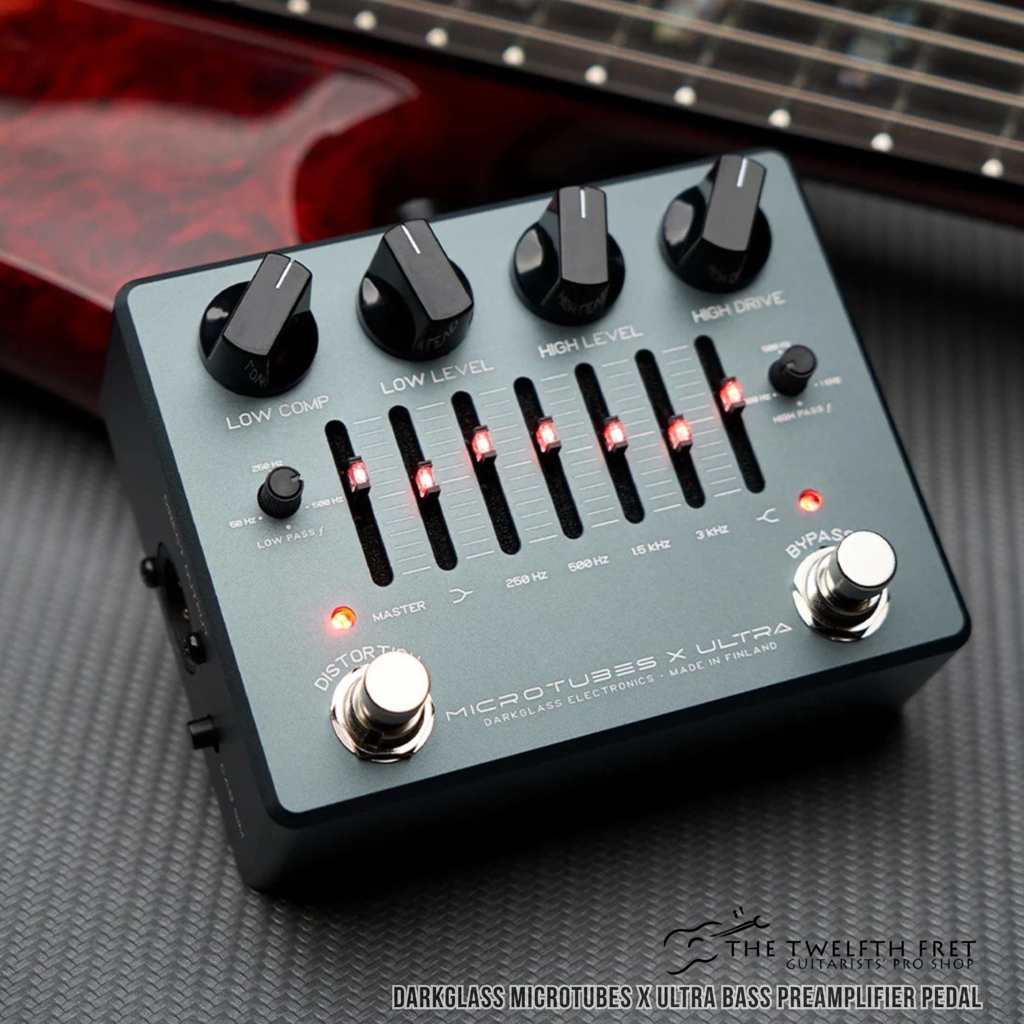 Darkglass Microtubes X Ultra Bass Preamplifier Pedal - The Twelfth Fret