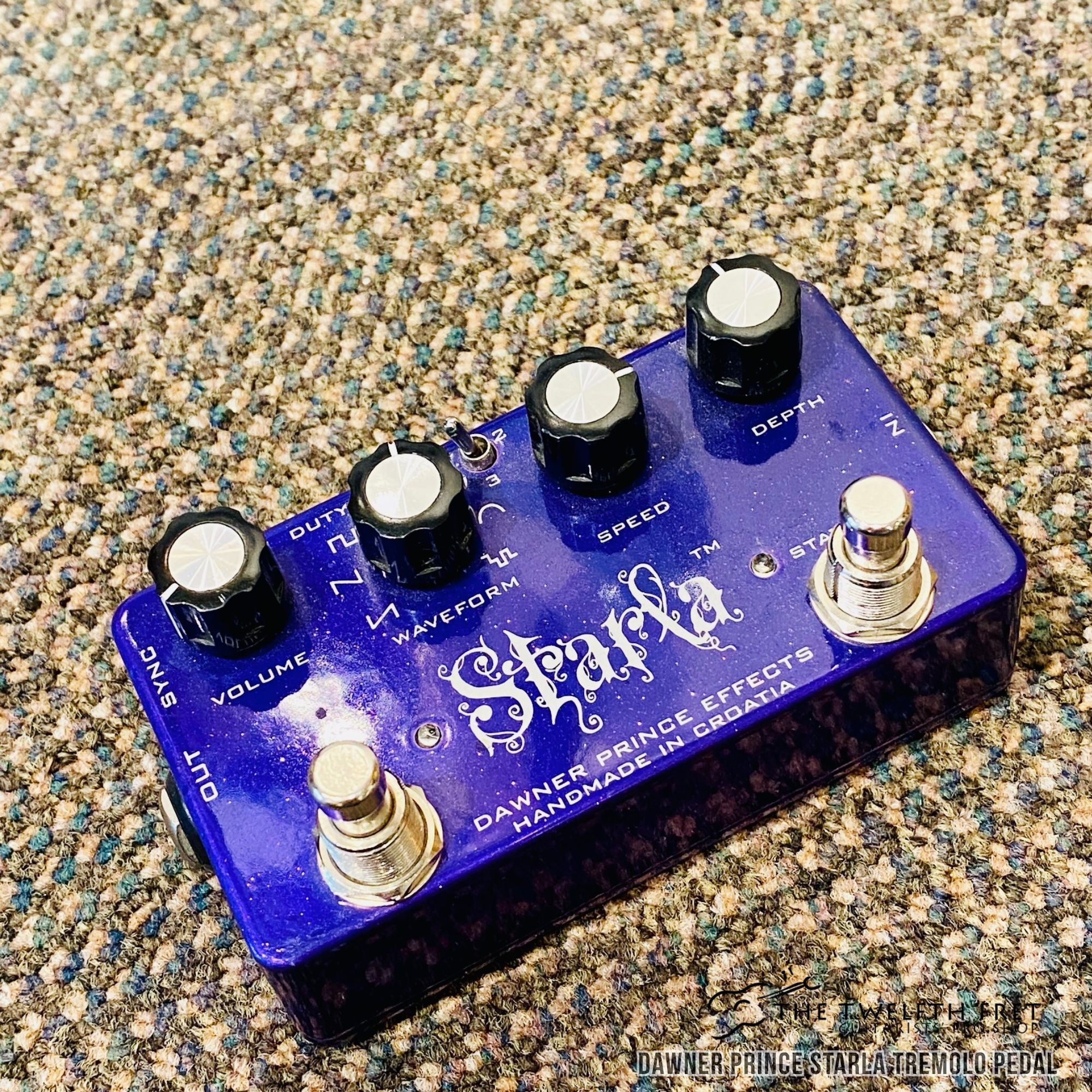 Dawner Prince Starla Tremolo Pedal - The Twelfth Fret