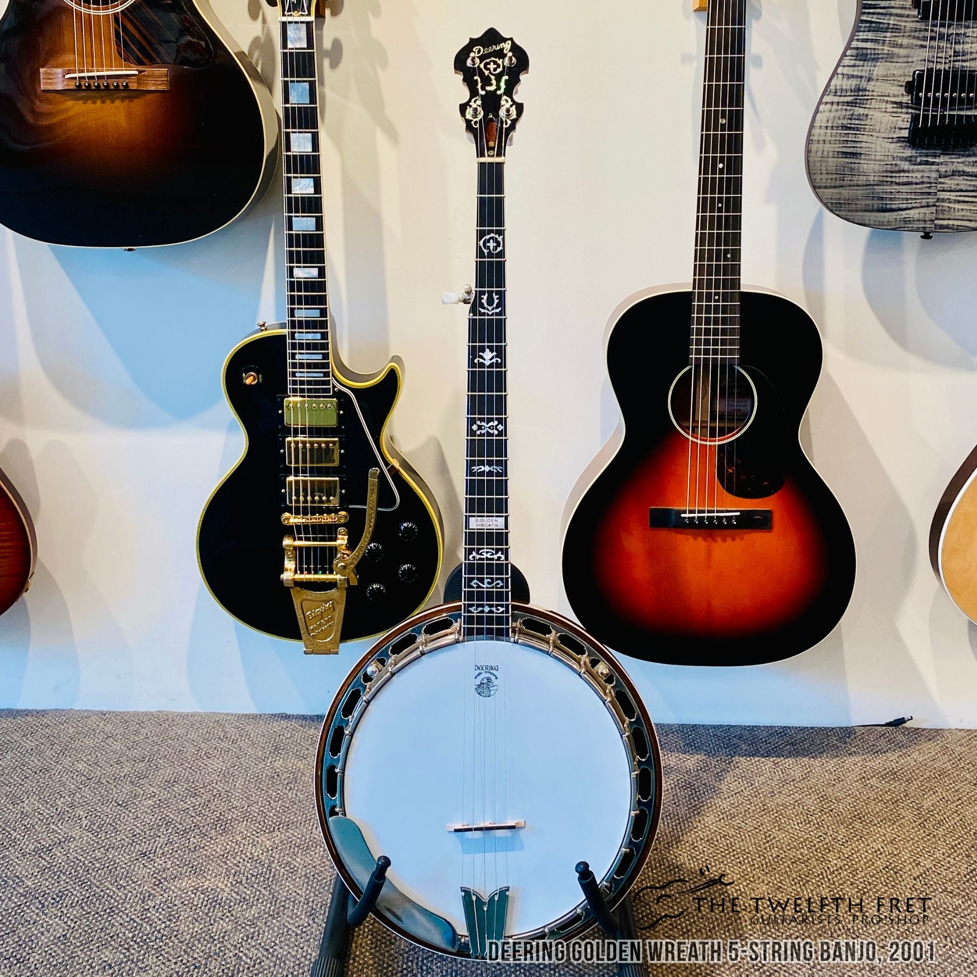 Deering Golden Wreath 5-String Banjo, 2001 - The Twelfth Fret