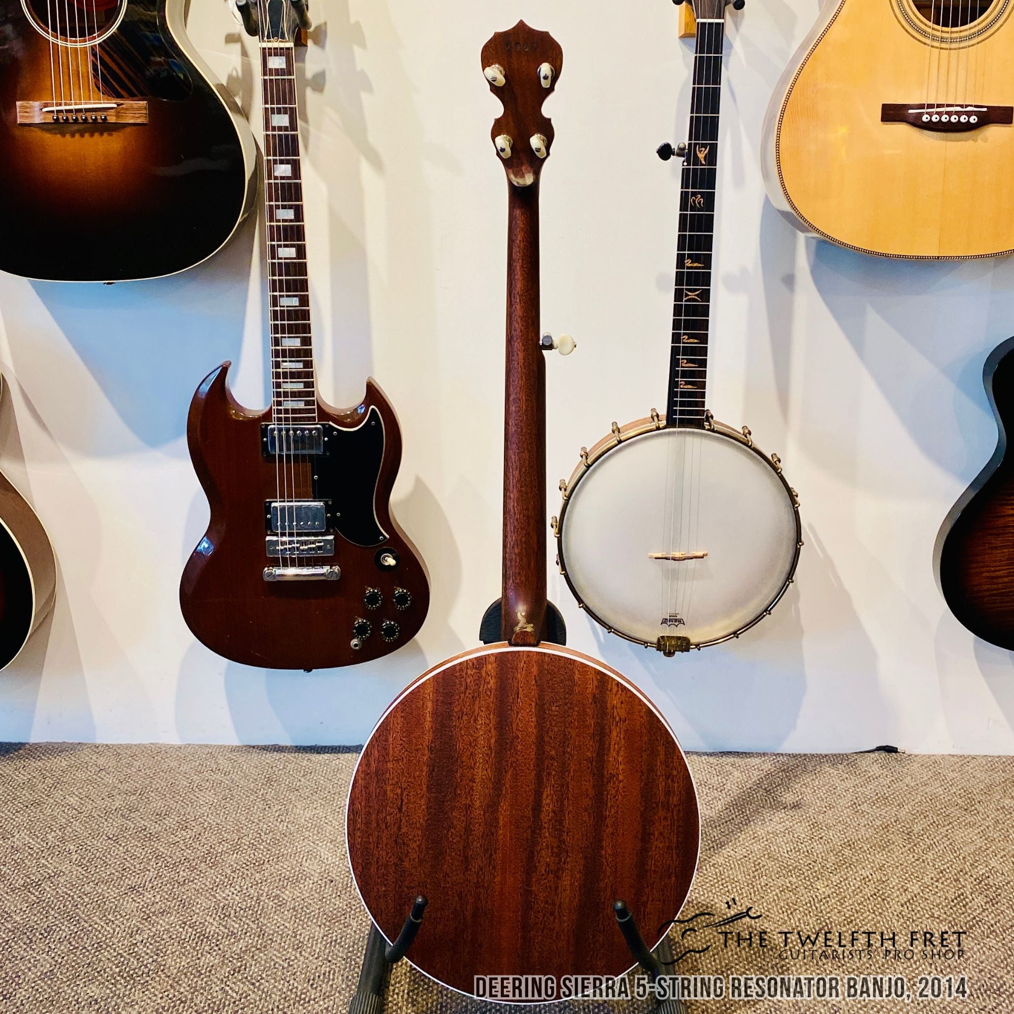 Deering Sierra 5-String Resonator Banjo, 2014 - The Twelfth Fret