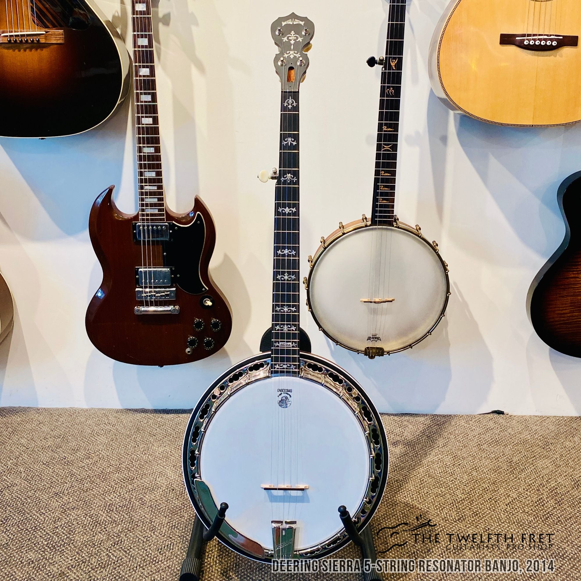 Deering Sierra 5-String Resonator Banjo, 2014 - The Twelfth Fret