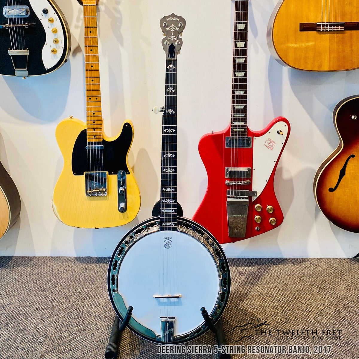 Deering Sierra 5-String Resonator Banjo, 2017 - The Twelfth Fret