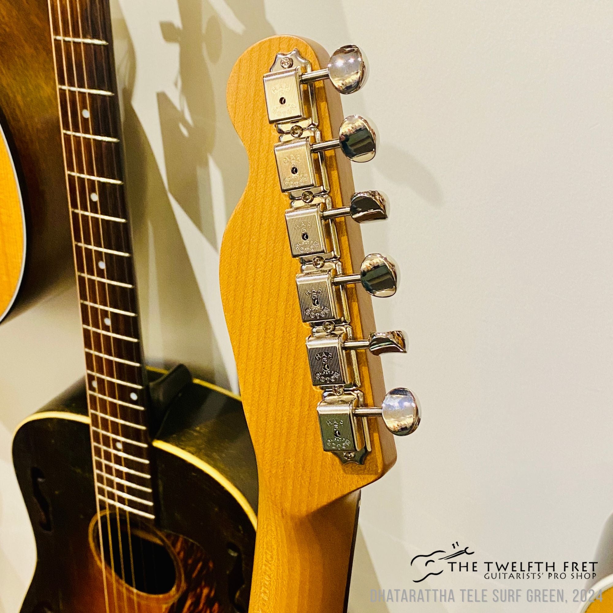 Dhatarattha Tele Surf Green, 2024 - The Twelfth Fret