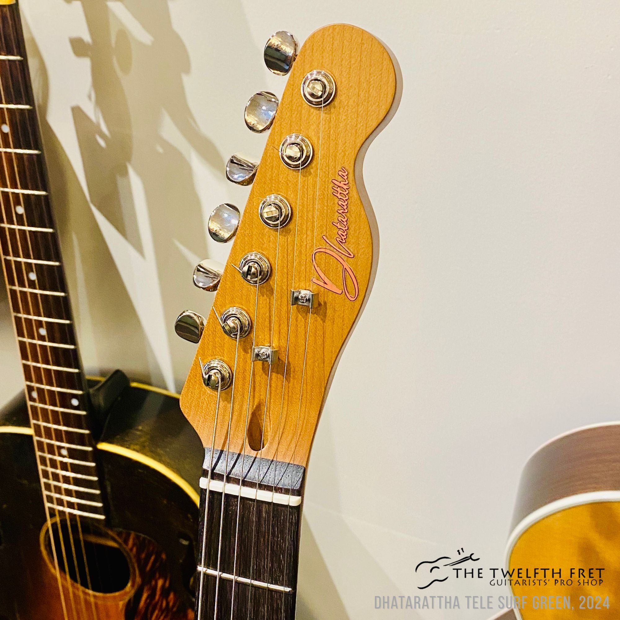 Dhatarattha Tele Surf Green, 2024 - The Twelfth Fret