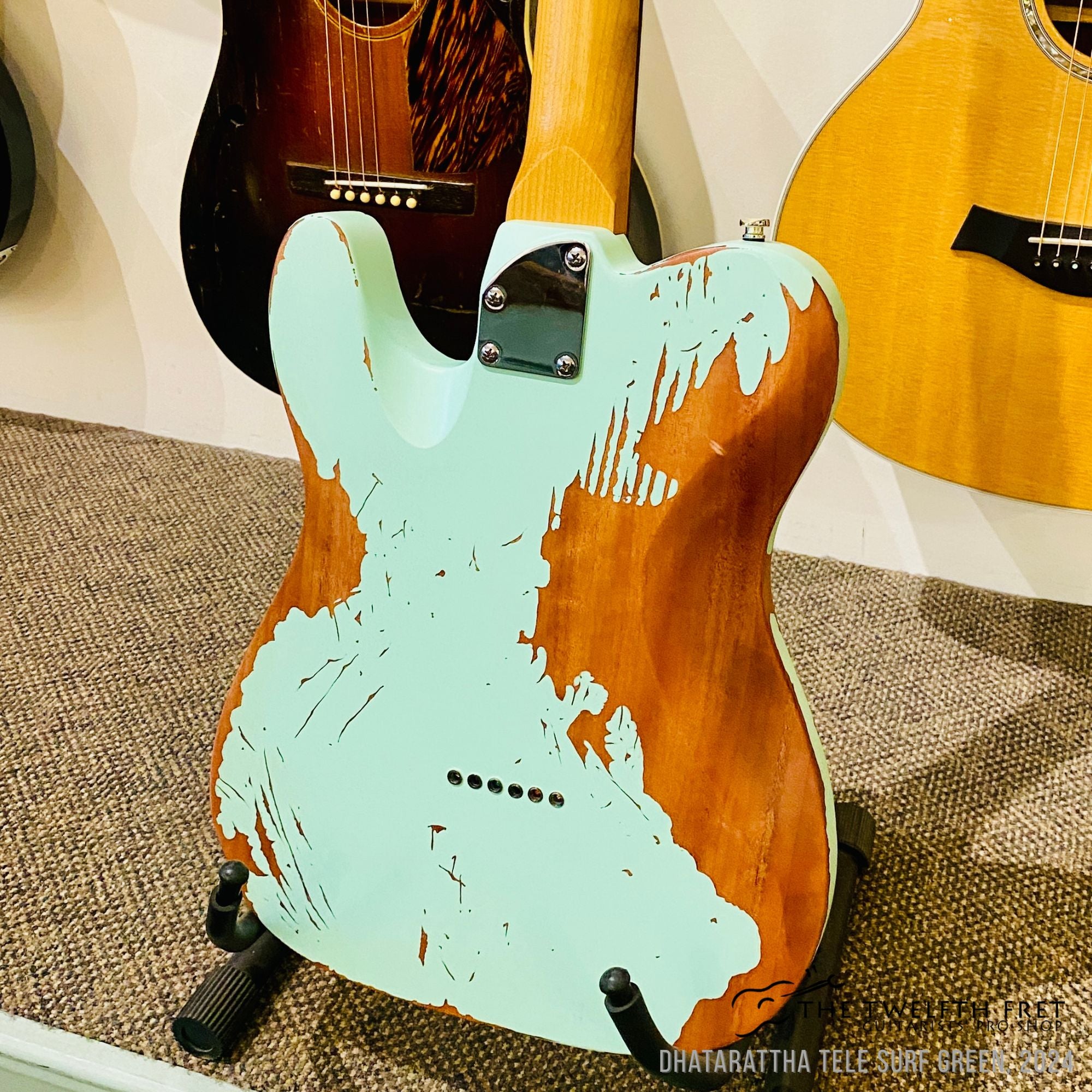 Dhatarattha Tele Surf Green, 2024 - The Twelfth Fret