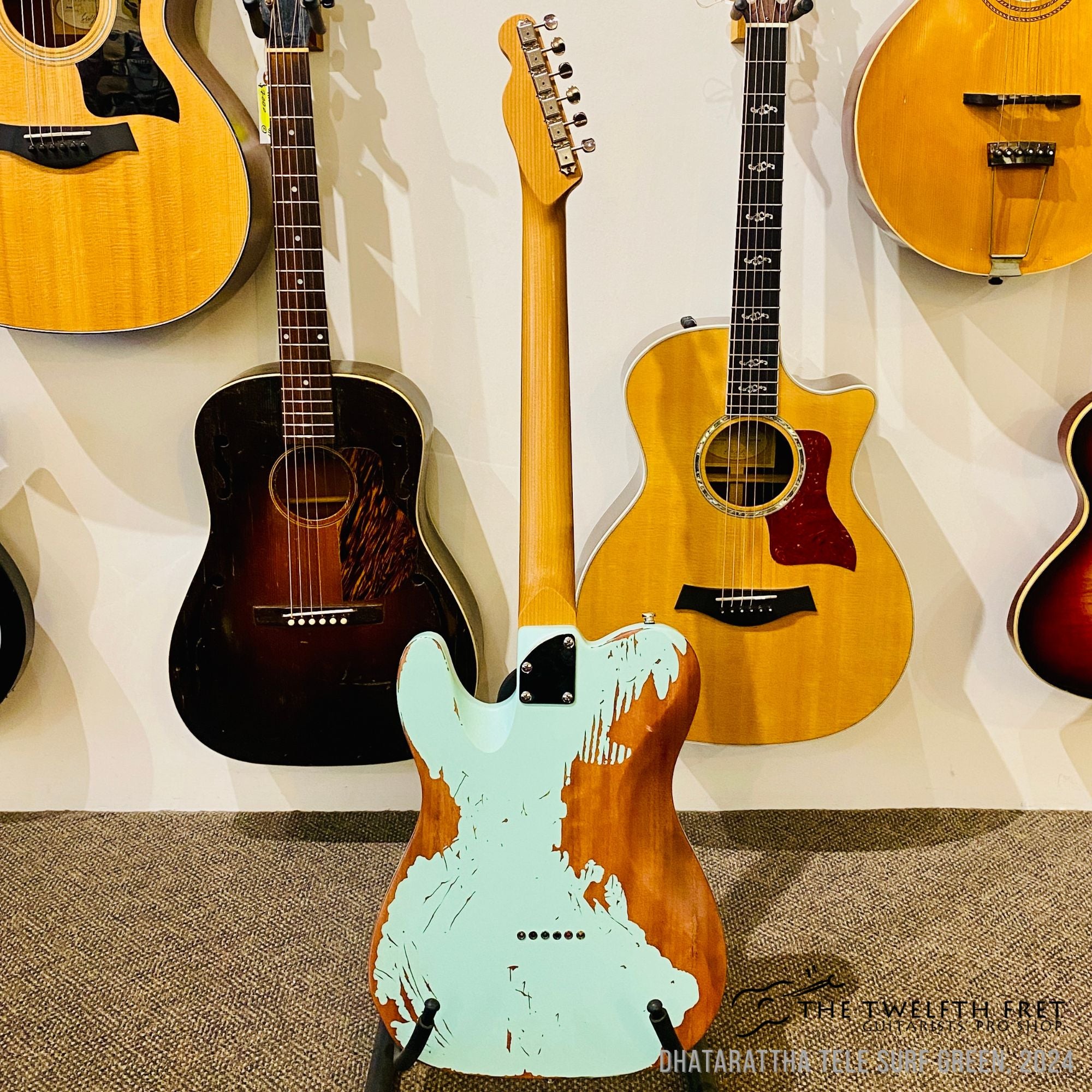 Dhatarattha Tele Surf Green, 2024 - The Twelfth Fret