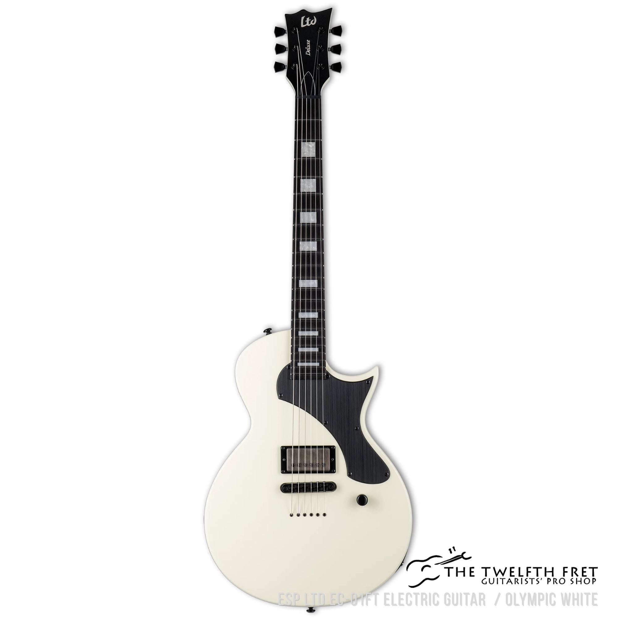 ESP LTD EC-01FT Electric Guitar  (Olympic White)- The Twelfth Fret