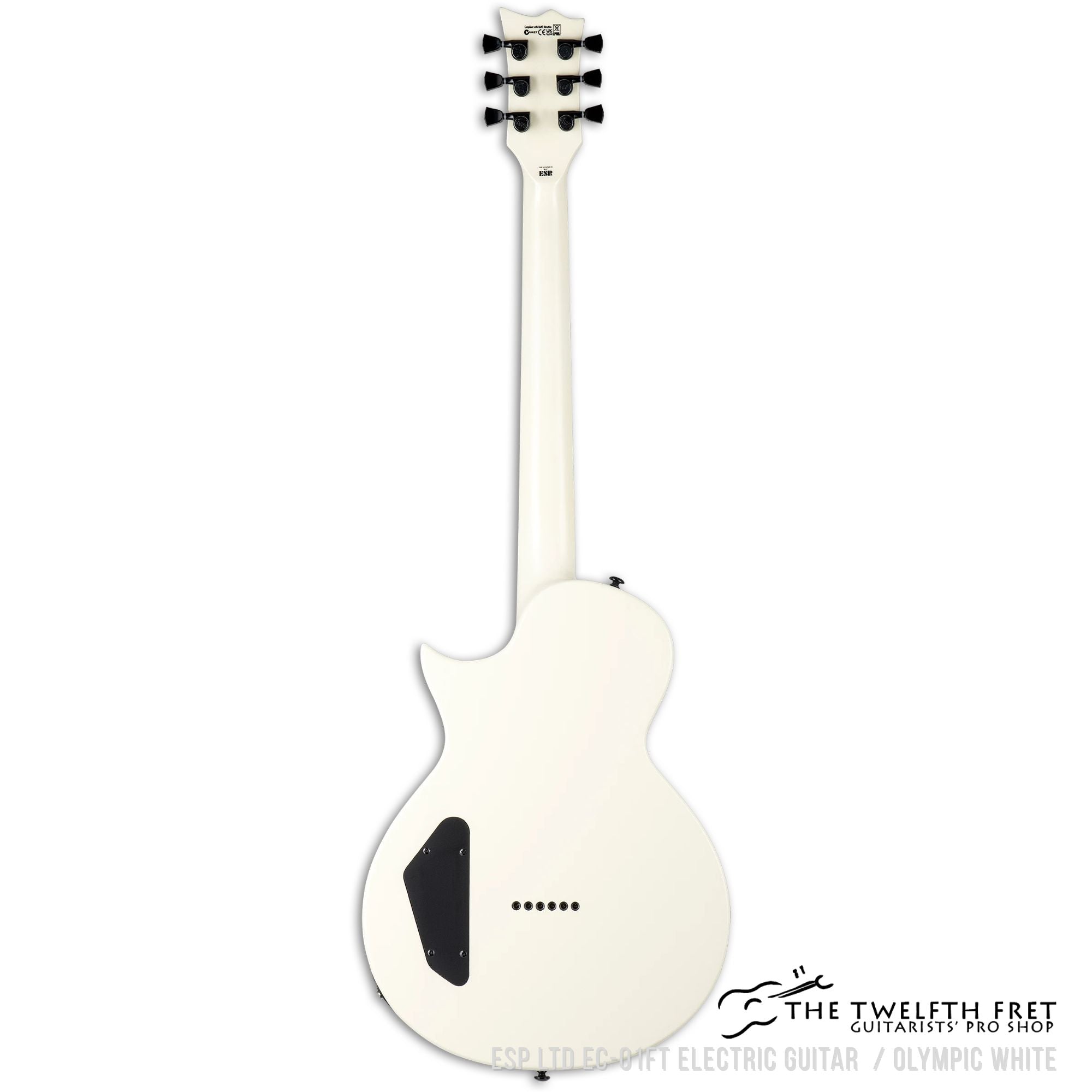 ESP LTD EC-01FT Electric Guitar  (Olympic White)- The Twelfth Fret