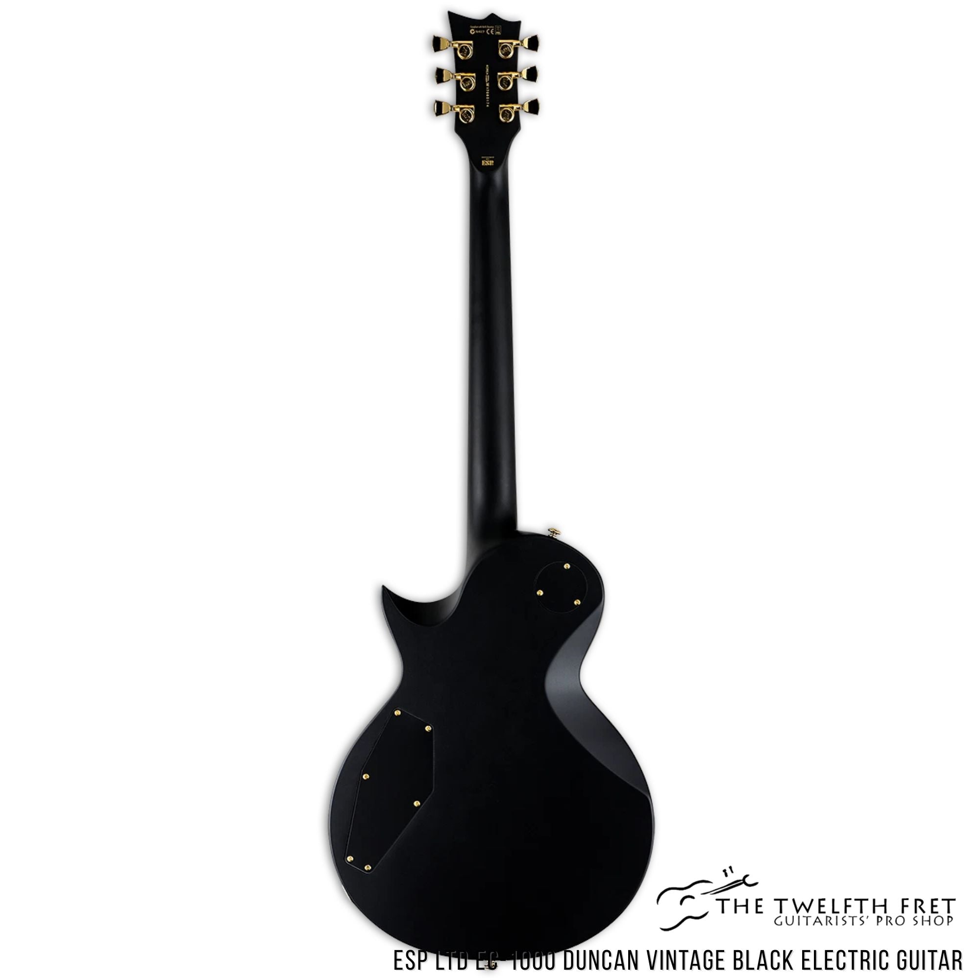 ESP LTD EC-1000 Duncan Vintage Black Electric Guitar - The Twelfth Fret
