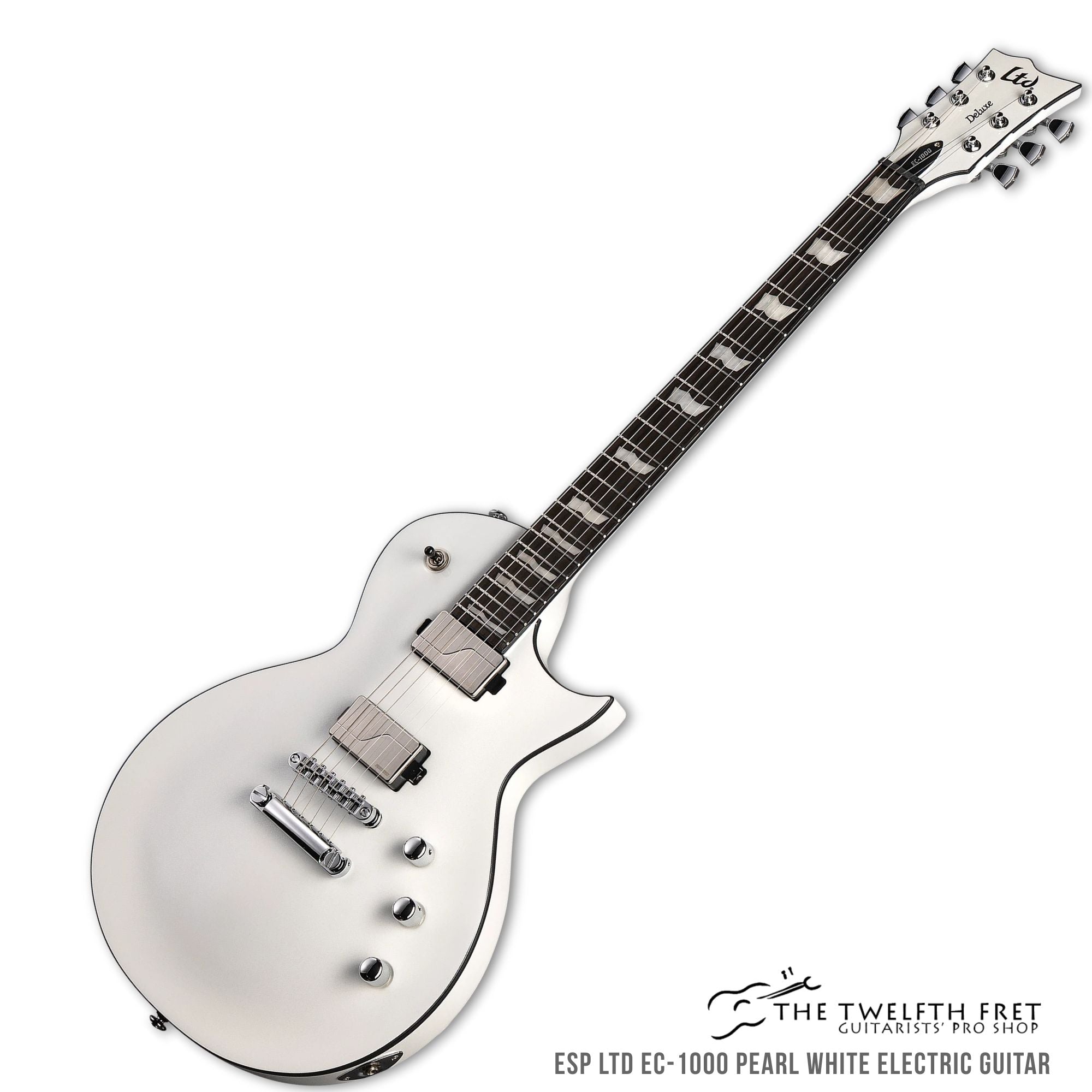 ESP LTD EC-1000 Pearl White Electric Guitar - The Twelfth Fret