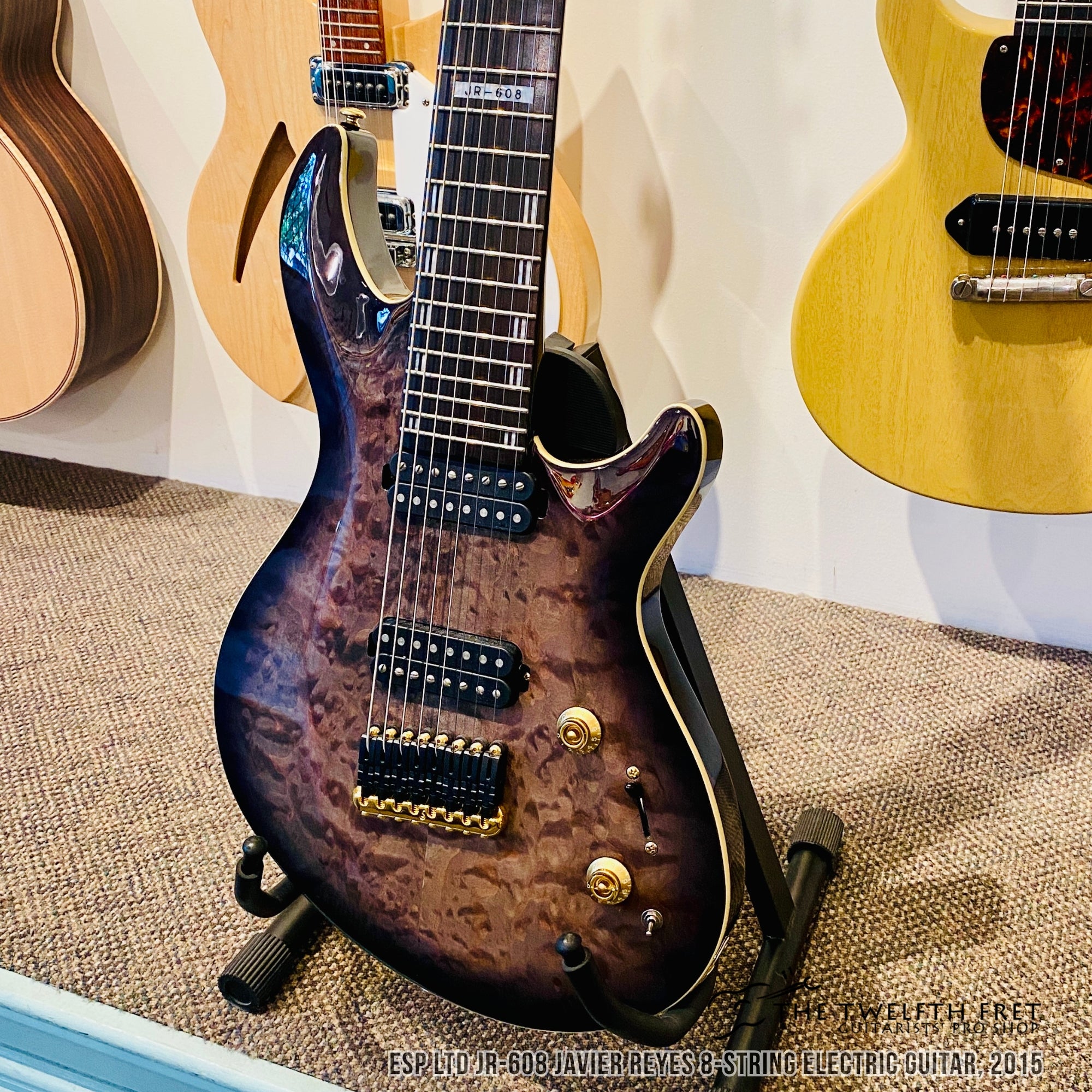 ESP LTD JR-608 Javier Reyes 8-String Electric Guitar, 2015 - The Twelfth Fret
