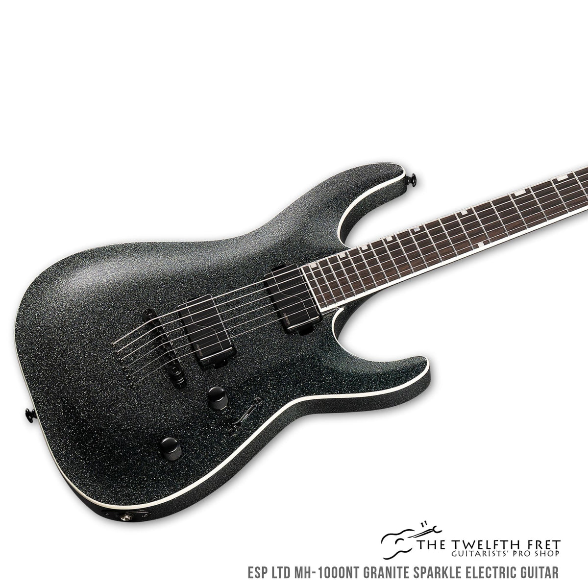 ESP LTD MH-1000NT Granite Sparkle Electric Guitar - The Twelfth Fret
